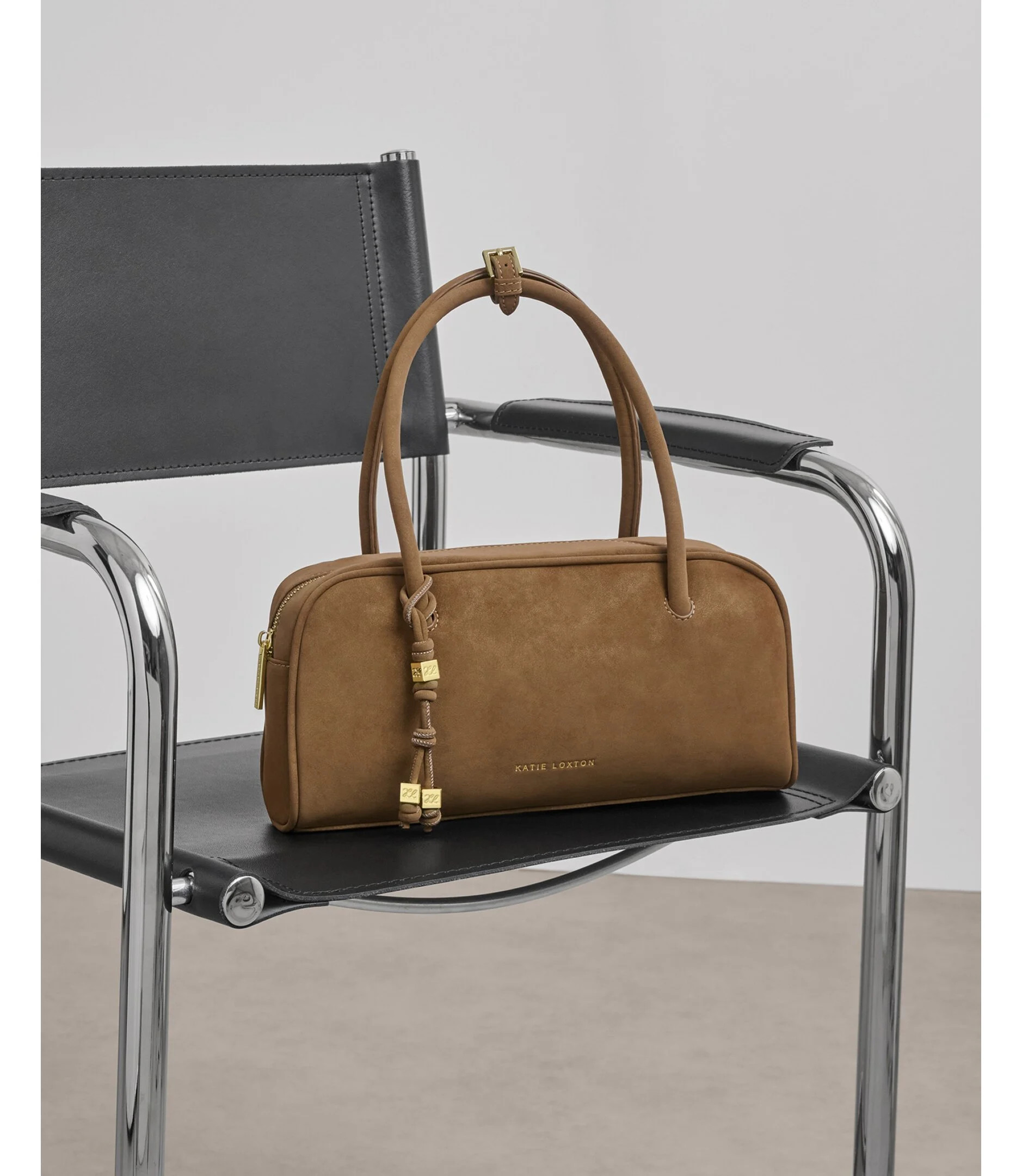 Katie Loxton Hadley Suedette Bowling Bag | Katie Loxton Ltd. (UK)