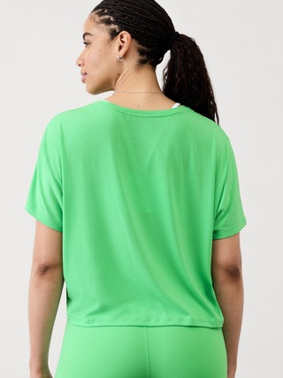 With Ease Crop Tee | Athleta
