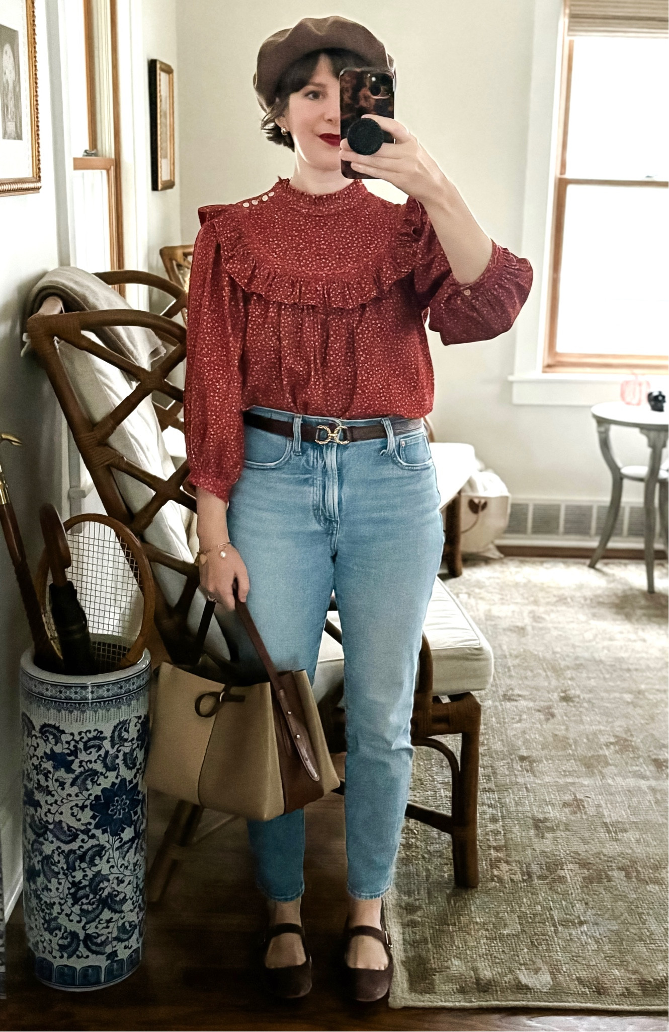 A little red trend ❤️

#LTKover40 #LTKstyletip #LTKSeasonal