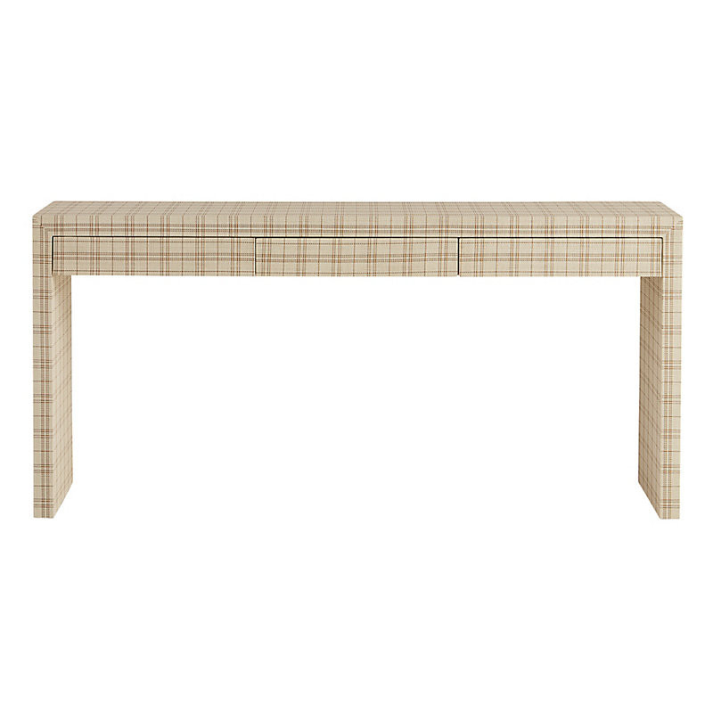 Carson Kressley Beckett Raffia Wrapped Console Table - Ballard Designs | Ballard Designs, Inc.