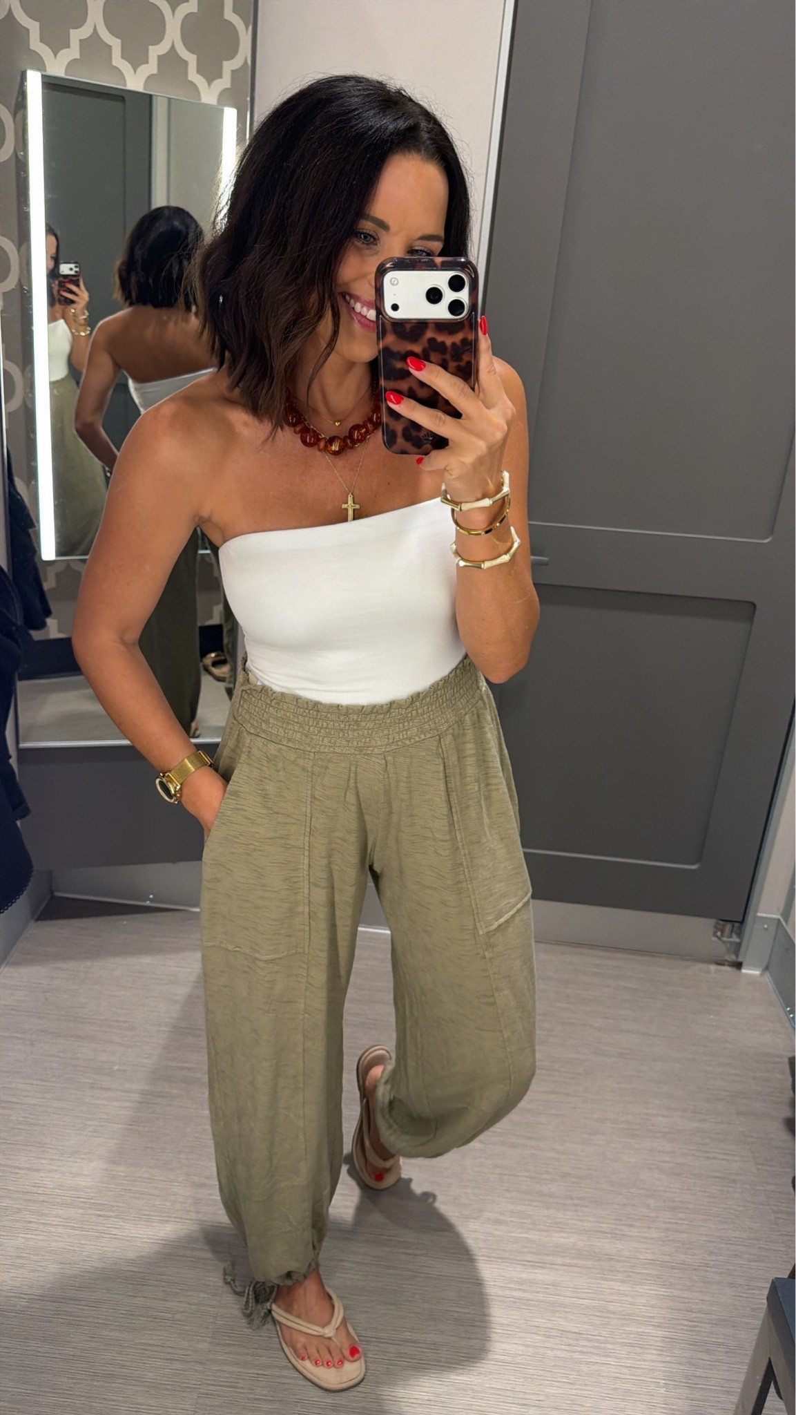 These Target pants are quickly becoming one of my favorite purchases! 🤍 I keep reaching for them because they’re so lightweight and seriously feel like pajamas. Paired with a simple tube top, it’s the easiest outfit that still looks put together.

✨ Wearing size XS in the pants
✨ 5’3” for reference

#TargetStyle #TargetFashion #TargetFinds #TargetNewArrivals #AffordableFashion #EverydayStyle #CasualStyle #ComfyStyle #SummerStyle #LTKStyle #LTKCreator #BudgetFashion