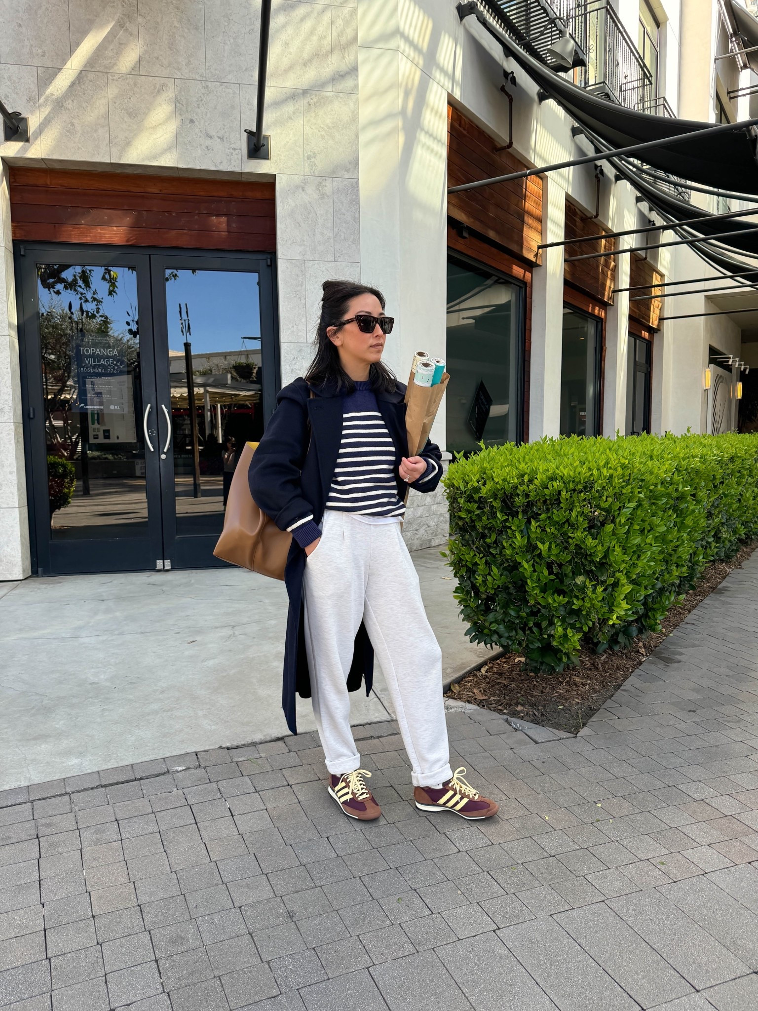 2025 bestselling bottoms: Varley rolled cuff pants. 

A wardrobe staple of mine for years. Comfortable, elevated & great quality. 

Aritzia The One Coat xs
Minnow Sweater medium
Varley Rolled Cuffed pants xs 26" inseam
Adidas SL72 sneakers 5, run big.
Mansur Gavriel Tote
Celine sunglasses

Petite style, fall outfits, winter outfits, athleisure 


#LTKSeasonal #LTKPetite #LTKmomlife