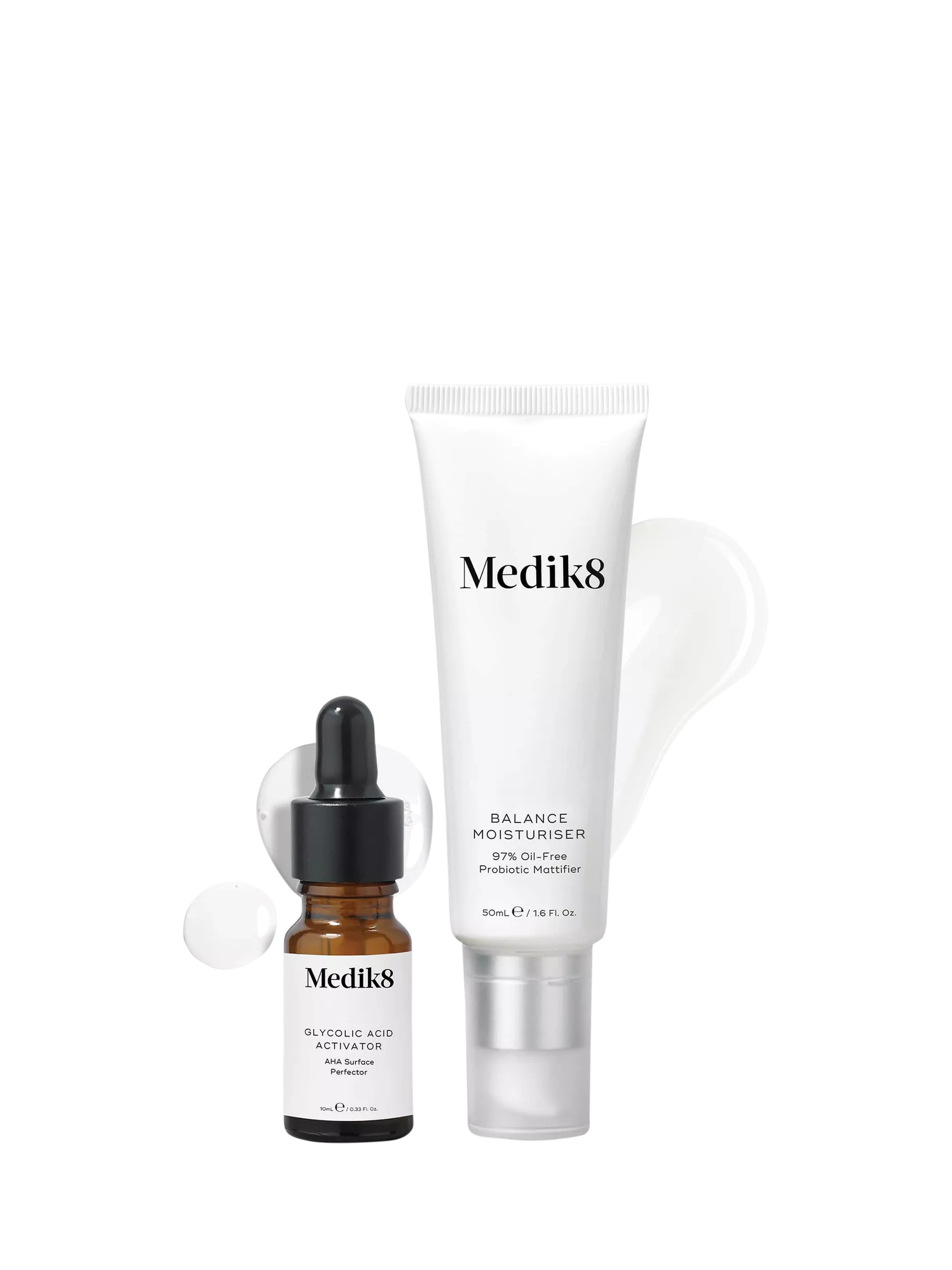 Medik8 Balance Moisturiser with Glycolic Acid Activator, 50ml | John Lewis (UK)