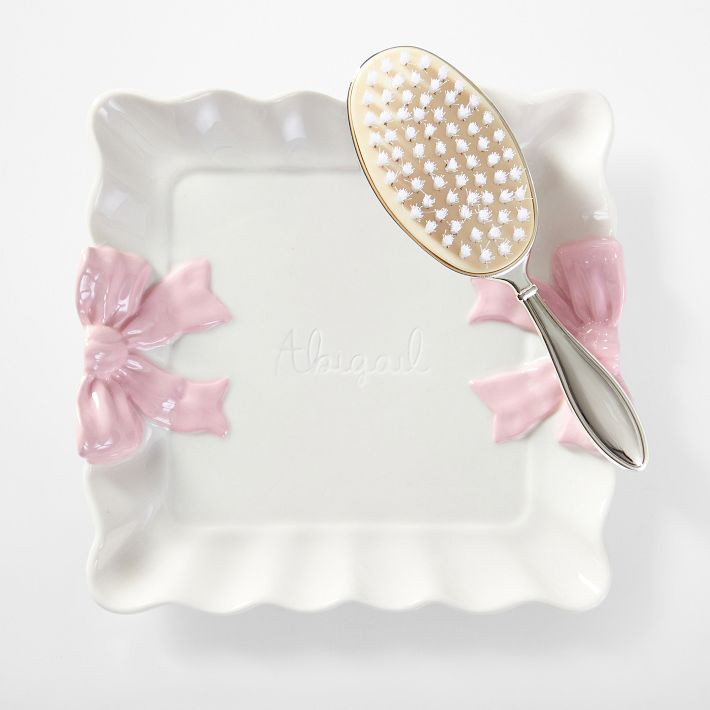 Ceramic Ruffled Bow Catchall | Mark and Graham