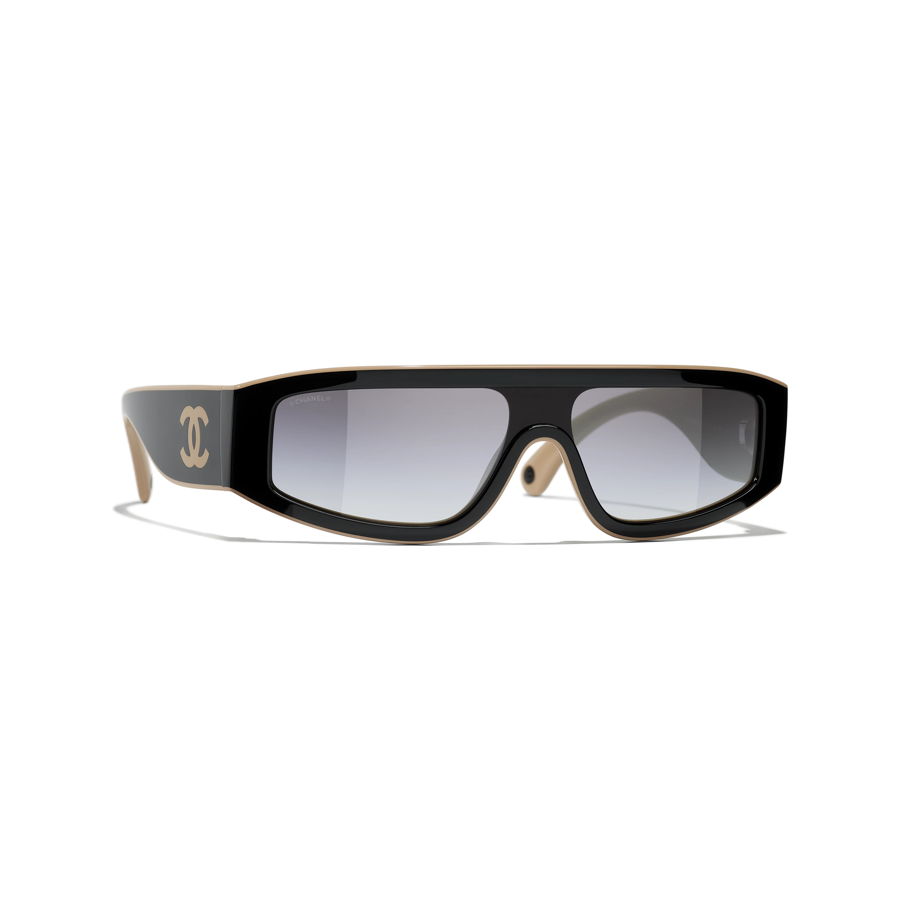 Sunglasses: Shield Sunglasses, nylon — Fashion | CHANEL | Chanel, Inc. (US)