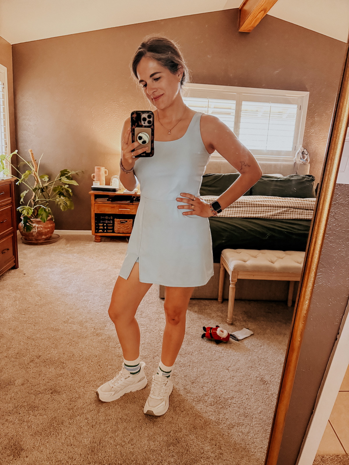 This athletic dress is SO comfortable and perfect for busy days!  

 #LTKgrwm #LTKootd #LTKmomlife