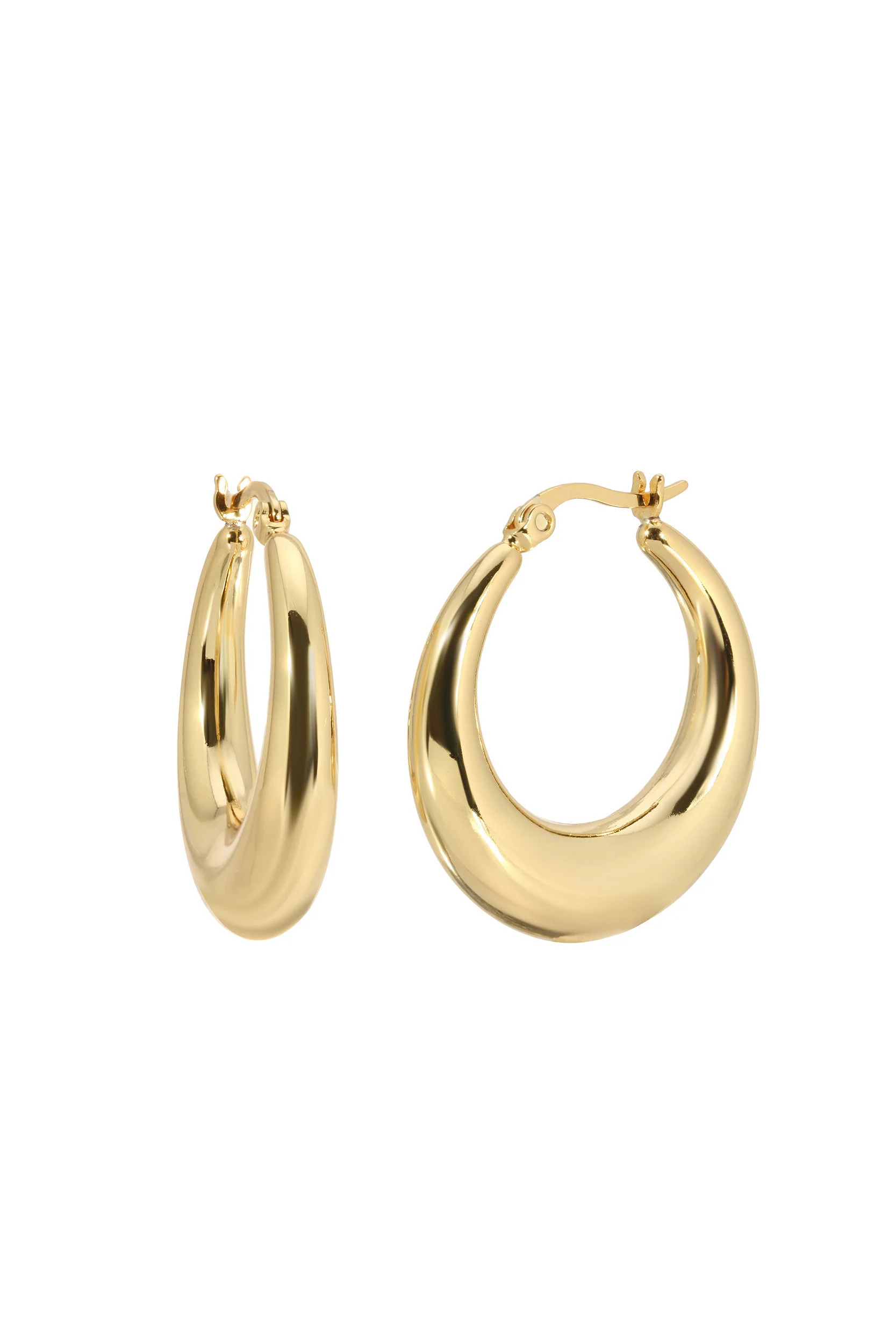 Medium Becca Hoops | Lili Claspe