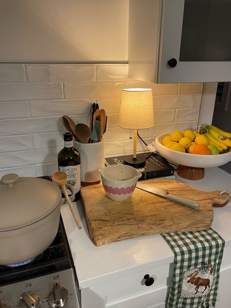 kitchen staples + new adds (lamp + cookbooks) 

#LTKSeasonal #LTKHoliday #LTKhome