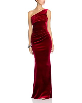 Epoque Velvet One Shoulder Gown | Bloomingdale's (US)