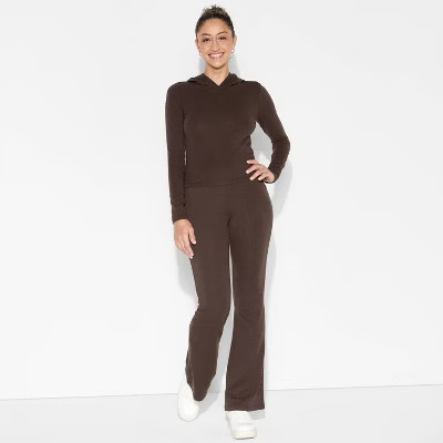 Women's Slim Fit Long Sleeve Hoodie - Wild Fable™ | Target