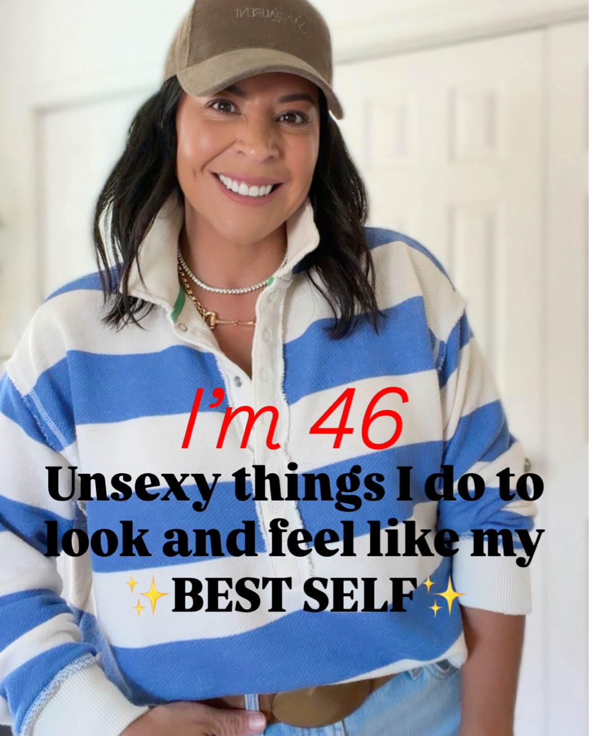 Turning out looking and feeling your best at 46 isn’t always about cute outfits, expensive skincare or latest beauty treatments.

It’s the “unsexy” stuff, the little habits and routines you be learned that actually make a difference in how I feel day to day.

#LTKBeauty #LTKMidsize #LTKOver40