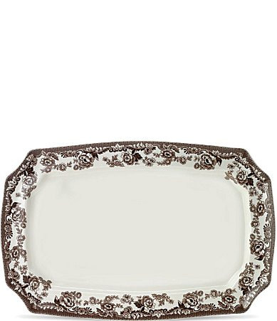 Spode Festive Fall Collection Delamere Rectangular Platter - Brown | Dillard's