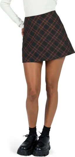 Fike Plaid Miniskirt | Nordstrom