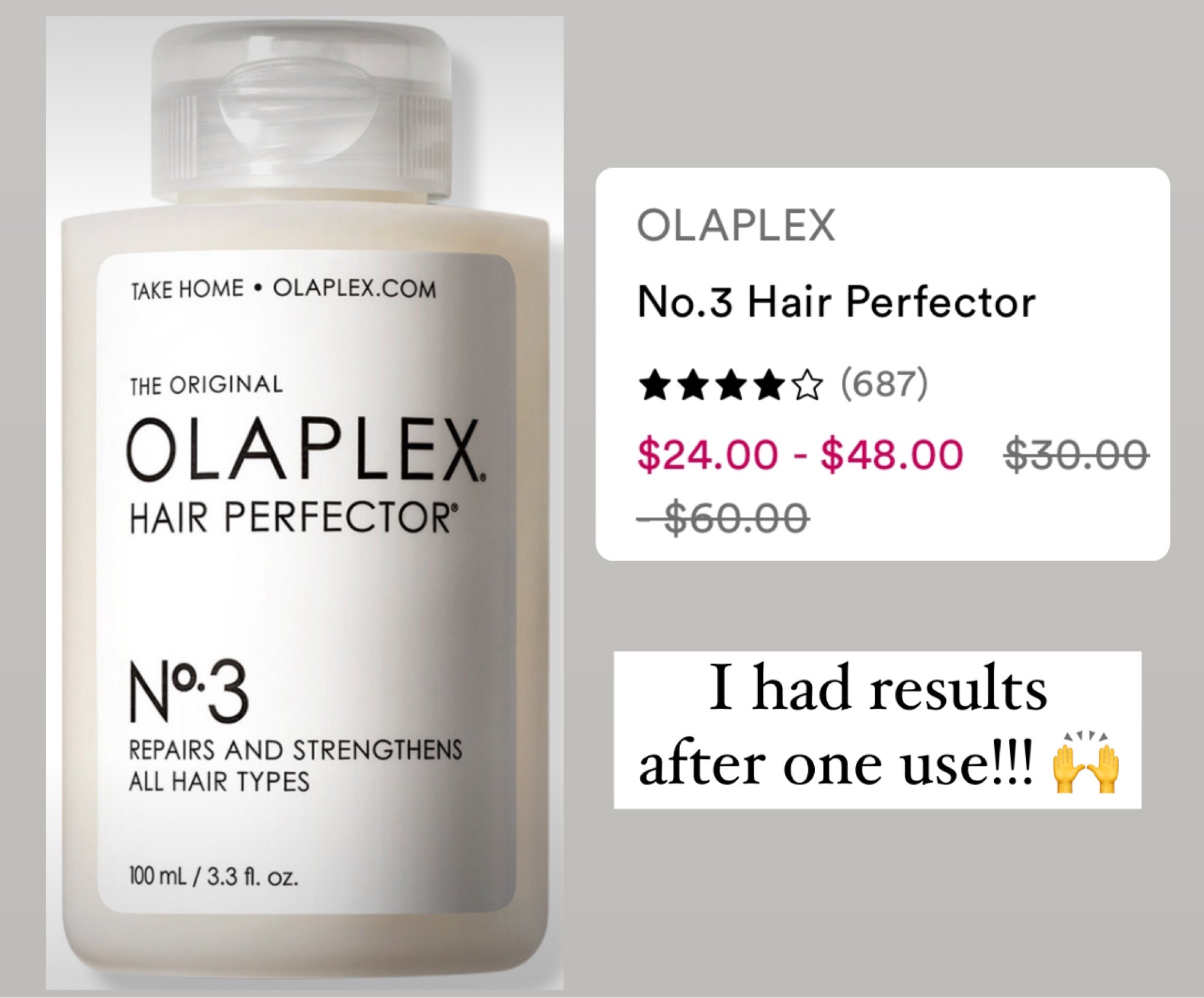 The Olaplex hair binder is a fav for me!! I noticed results after one use. Stock up or gift to your bestie! 

#LTKGiftGuide #LTKbeauty #LTKCyberWeek