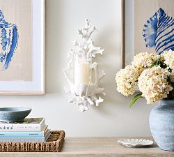 Coral Wall Candleholder | Pottery Barn (US)
