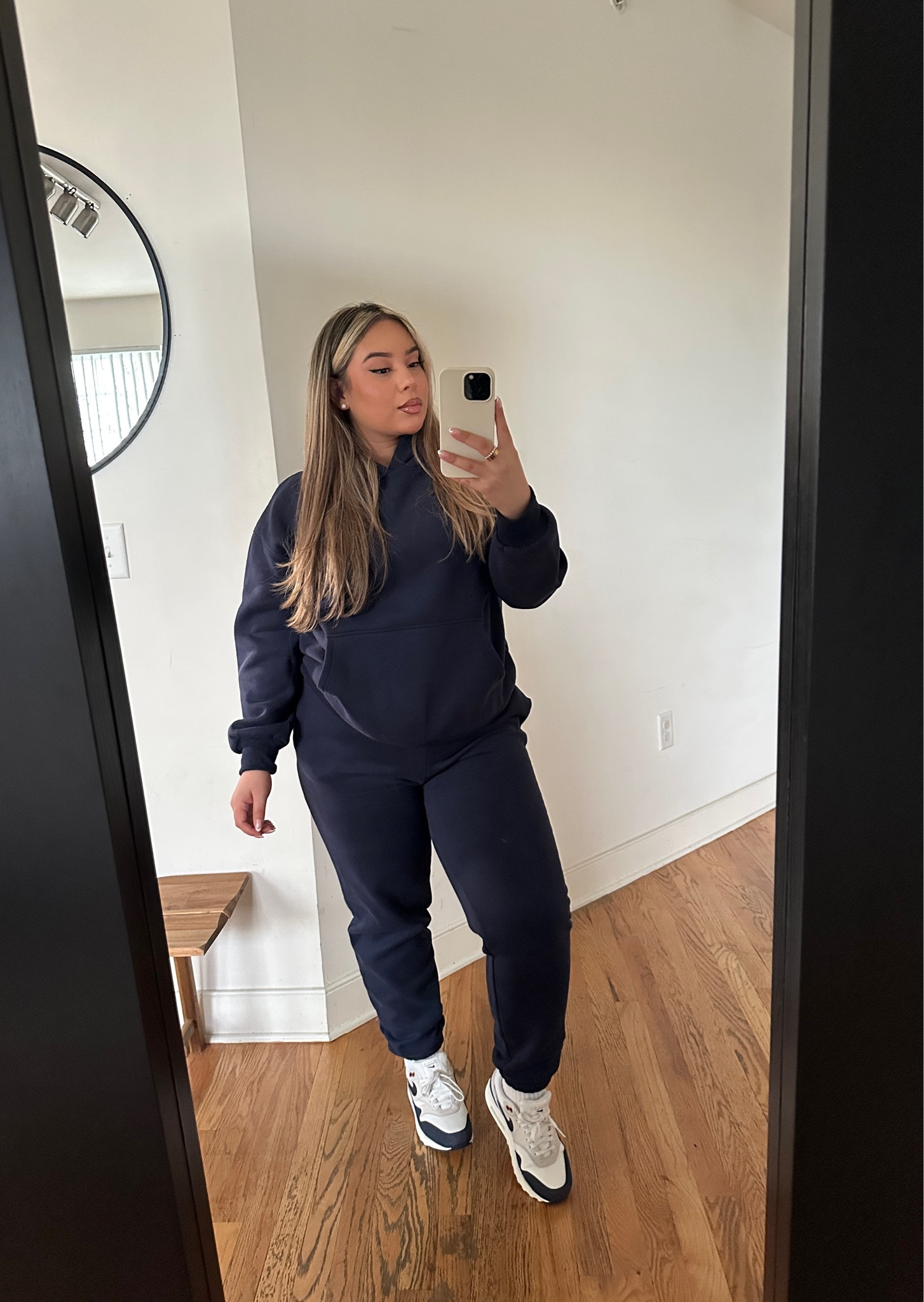 Casual Outfit - perfect for travel, errands,  etc! 

Hoodie set: M 

#LTKStyleTip #LTKFindsUnder50 #LTKMidsize