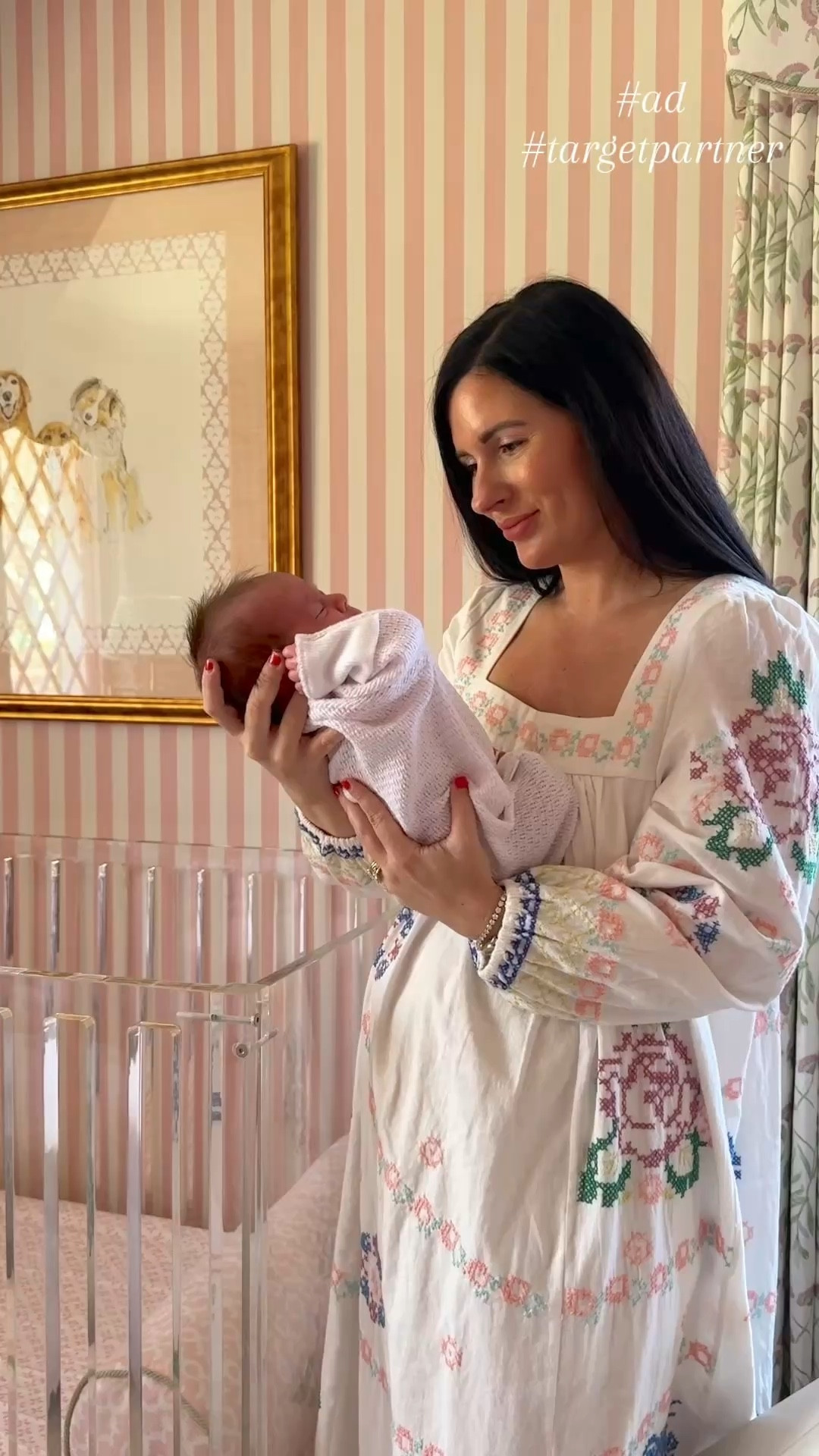  #ad My growing girl! Being a second time mom, you are so much more aware of how quickly they grow and to savor all of those sweet newborn cuddles and contact naps. It’s just the best. I feel so much more confident with my second, and I think a lot of that comes from the peace of mind I feel formula feeding, knowing that decision contributes to me being the best mom I can be for both of my girls. Merritt has been on Enfamil NeuroPro infant formula since she was born. It is the only formula that has a fat-protein blend of MFGM and DHA previously only found in breast milk. As well as easy-to-digest proteins and dual prebiotics for immune health. We get our @enfamil NeuroPro at @target. You can pick it up both online and in-store. #targetpartner #target #enfamil 
@shop.ltk #liketkit
