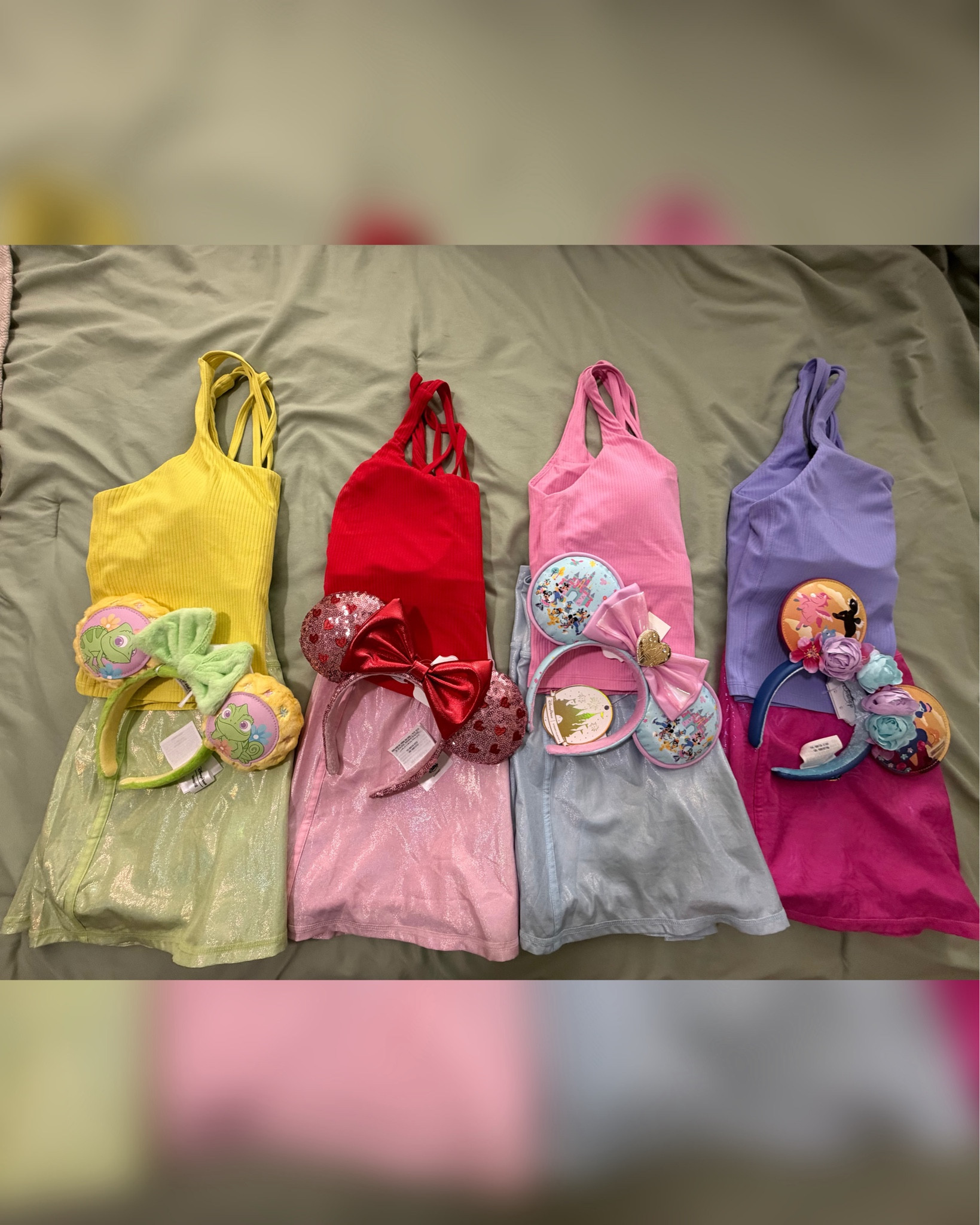 I am obsessed with these Longline Tanks from HeyNuts! 

They’re my favorite to use to create the most fun Disney Bounds and Mix and match with my Minnie Ear collection 🩷

They’re so comfy to wear all day even when Florida is doing its Florida thing in the middle of summer. They’re ribbed so extra soft and have a built-in bra with removable pads. 

I also have these in black, white, brown and a lighter, more pastel yellow!! 

#LTKFindsUnder50 #LTKActive