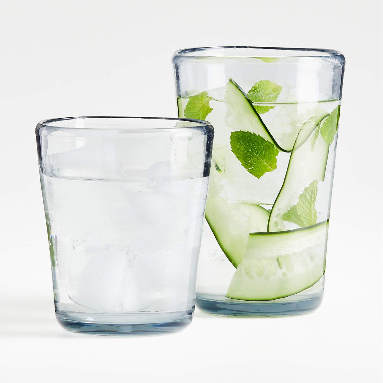 Vaso Grey Acrylic Drinking Glass + Reviews | Crate & Barrel | Crate & Barrel