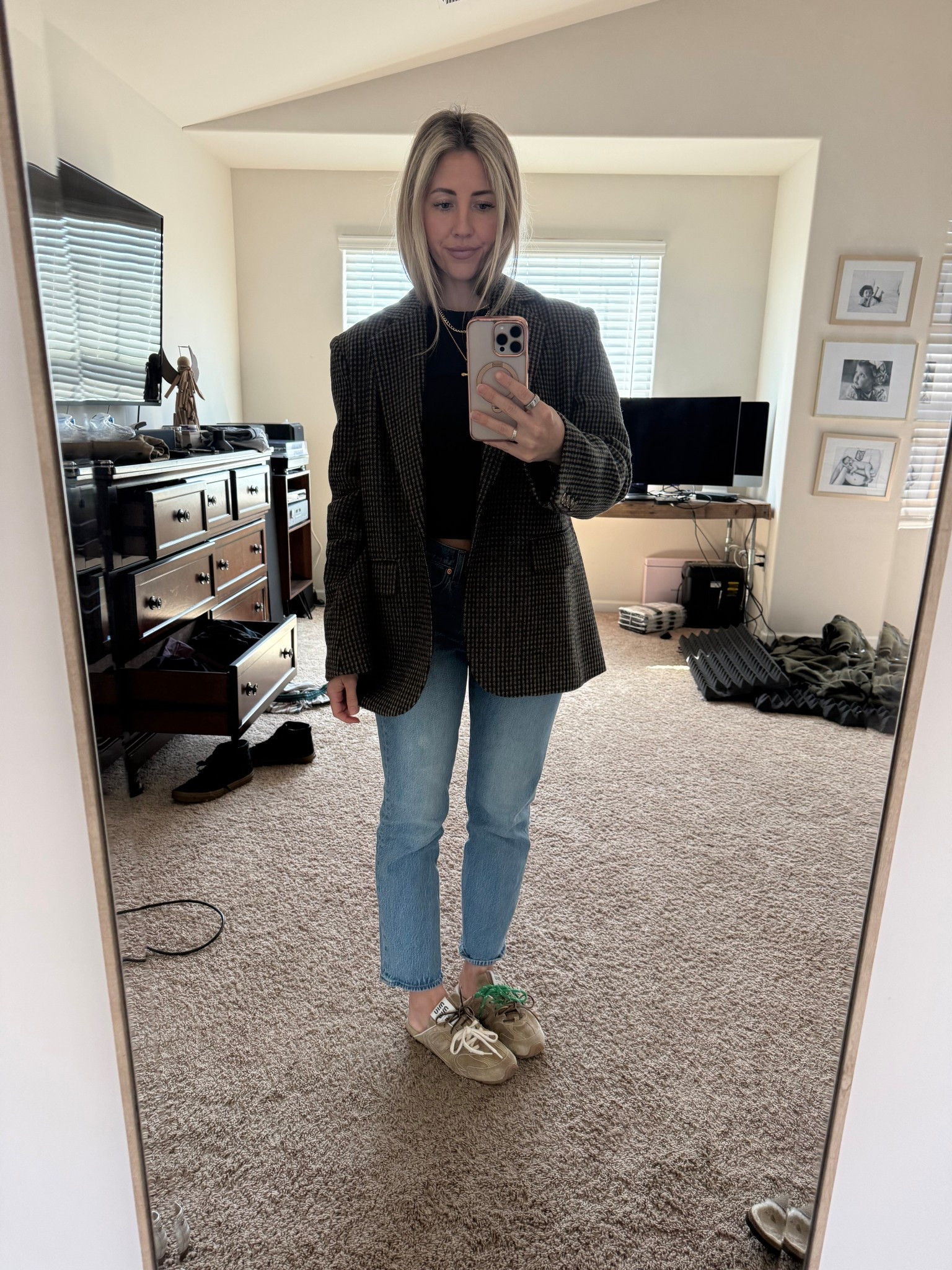 Jacket from revolve 
Jeans are Levi’s
Everything is tts 


#LTKmomlife #LTKootd
