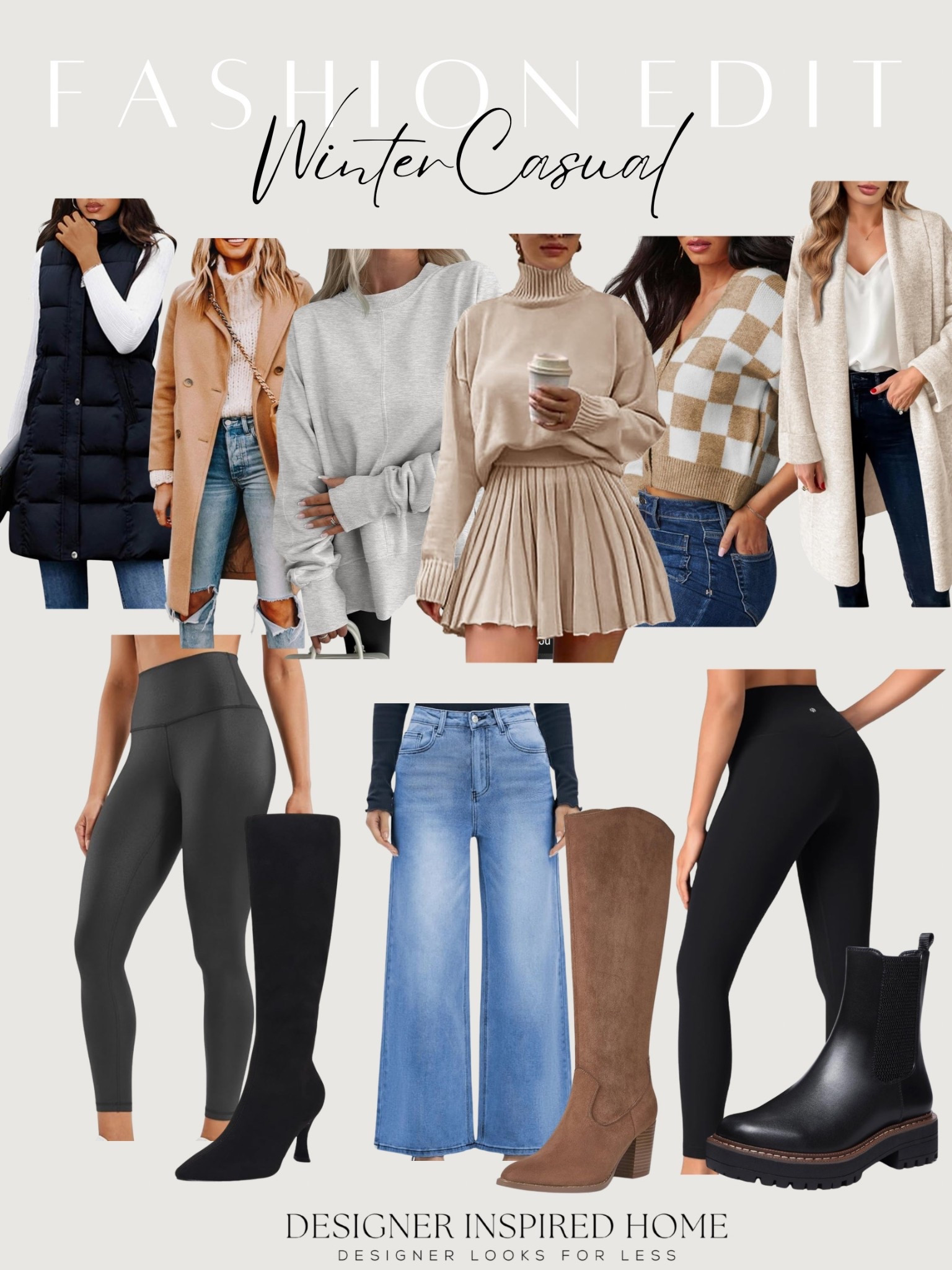 Amazon winter casual fashion 

#LTKSeasonal #LTKOver40 #LTKFindsUnder50