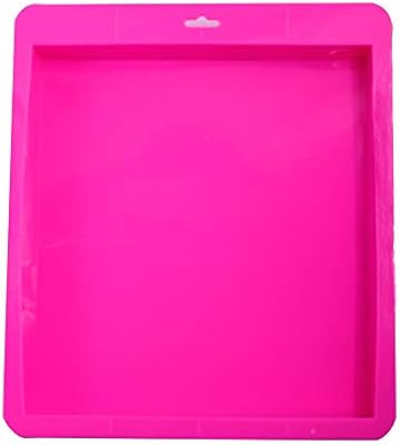 10 inch Square Cube Silicone Slab Mold for Soap Making Capacity 101oz 3000ml 3L 3000cc 3kg | Amazon (US)
