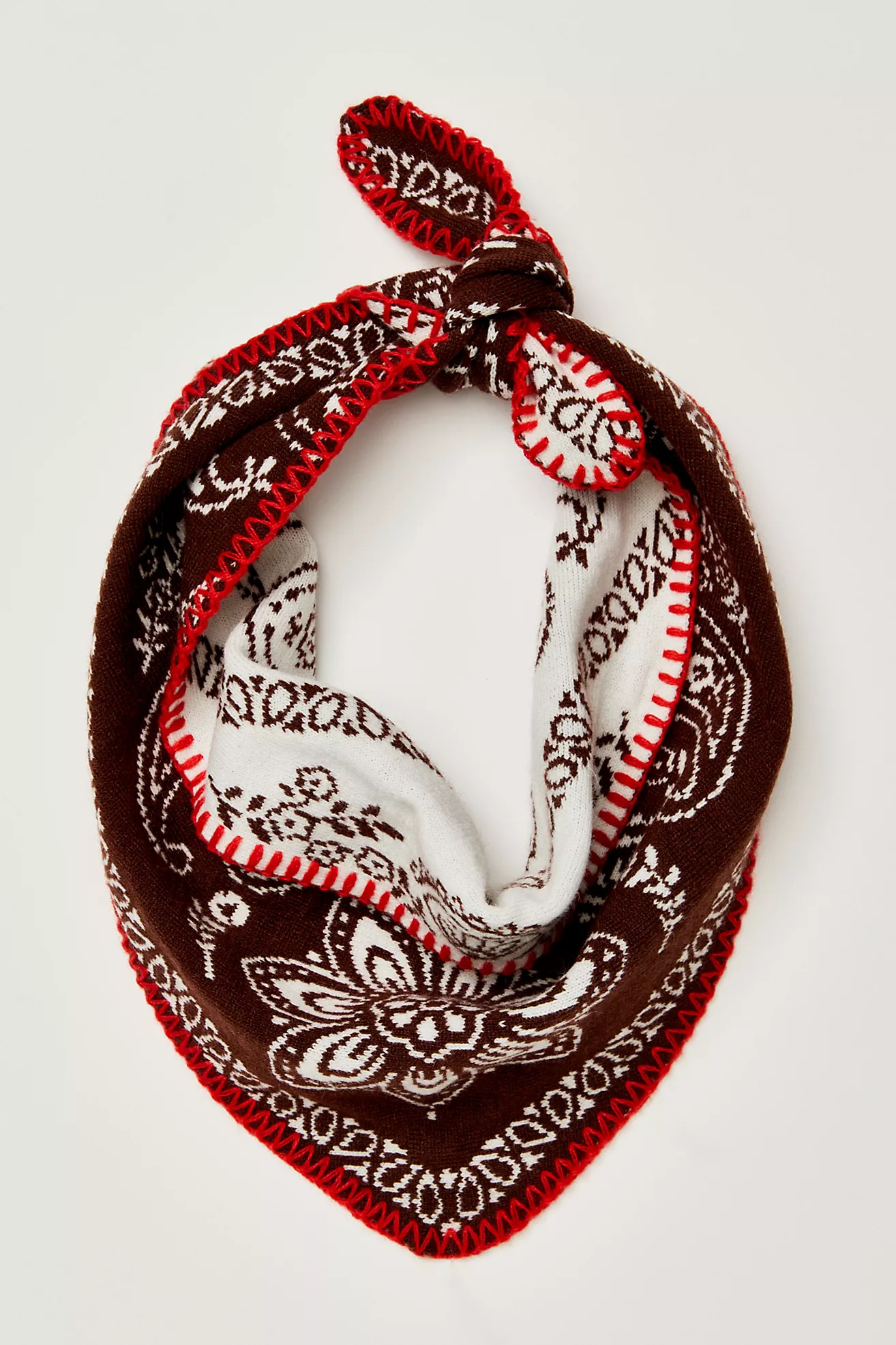 Carmen Knitted Triangle Bandana | Free People (Global - UK&FR Excluded)