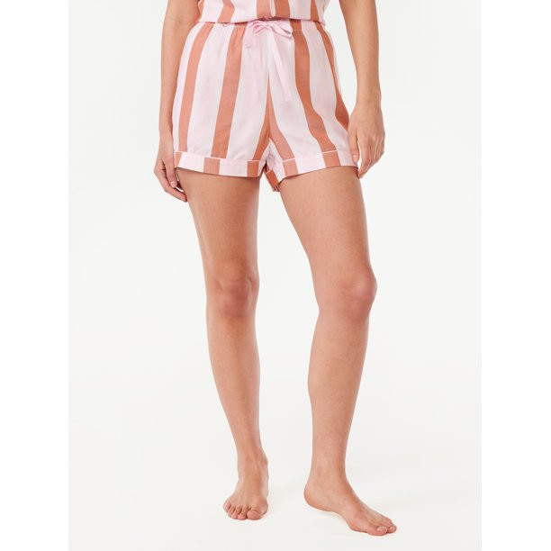 Joyspun Women's Woven Sleep Shorts, Sizes S to 3X | Walmart (US)