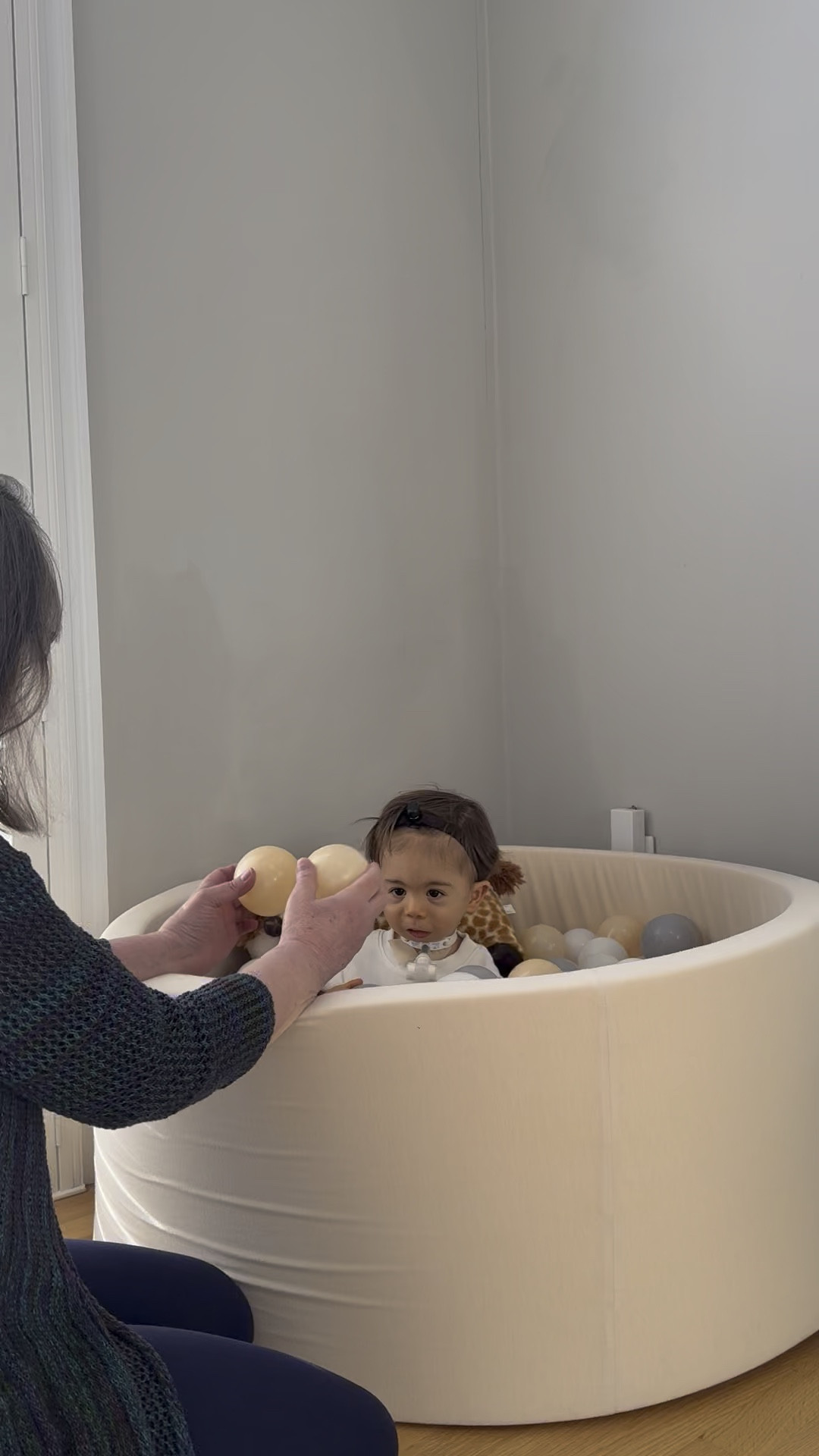 Ball pit neutral and aesthetic 