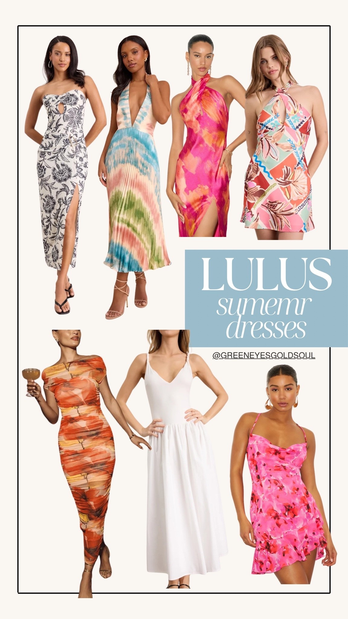 The summer dresses you will get compliments on 💕✨

From weddings to vacations to date nights — these Lulus finds are too good to pass up. Flowy maxis, bold prints, and the prettiest silhouettes that instantly make you feel put together 👀

These are the kind of dresses you throw on and look amazing in seconds (aka add to cart immediately 💅)

Which one is your favorite?! Tap to shop before they sell out ✨

summer dresses, Lulus dresses, wedding guest dresses, vacation dresses women, date night dresses, maxi dress outfit, mini dress outfit, floral summer dress, colorful dresses women, beach vacation outfits, resort wear women, feminine style dresses, trendy summer outfits, lightweight dresses, warm weather outfits, dressy casual outfits, event dresses women, spring summer fashion, vacation outfit ideas, cute dresses for women

#summerdresses #lulus #weddingguestdress #vacationoutfits #datenightoutfit #maxidress #minidress #floraldress #colorfulstyle #beachvacationstyle #resortwear #femininestyle #outfitinspo #styleinspiration #summerstyle #warmweatherfashion #eventwear #dressseason #ootdideas #trendingstyle

#LTKSeasonal #LTKWedding #LTKTravel