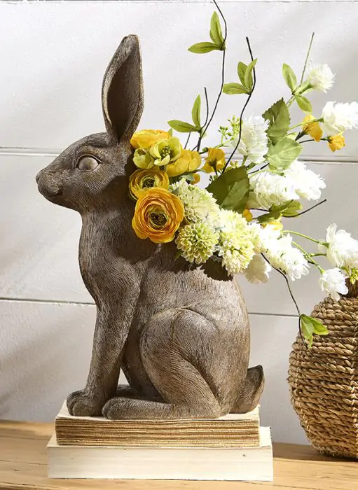 Farmhouse Bunny Planter | Antique Farm House