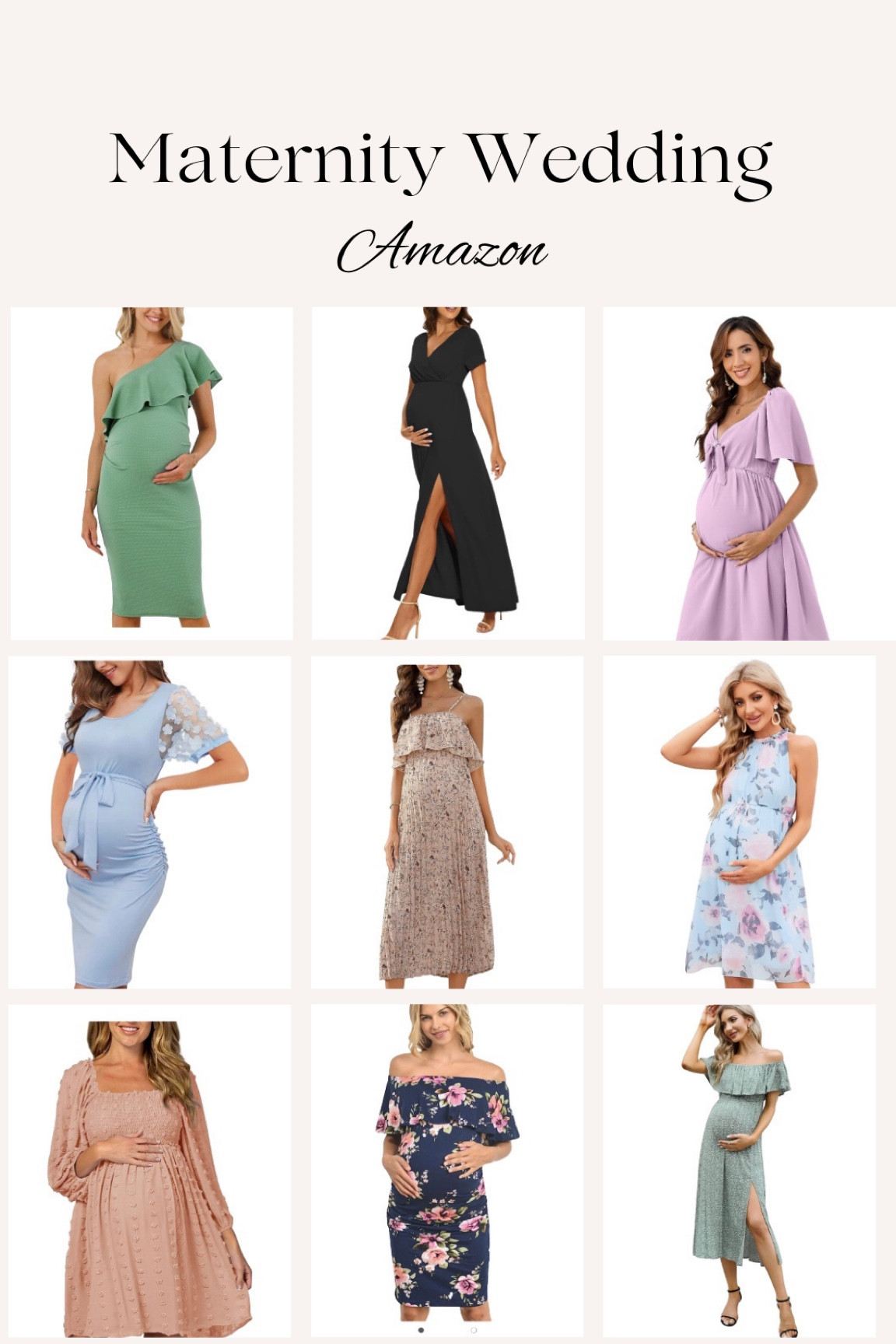 Women's Maternity Bow Front Short Sleeve Dress - V-Neck A-Line Casual  Pregnancy Dress For Summer