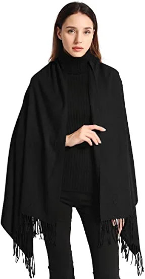 Women Scarf Pashmina Shawls and Wraps for Evening Dresses , Winter Fashion Soft Warm Long Large S... | Walmart (US)