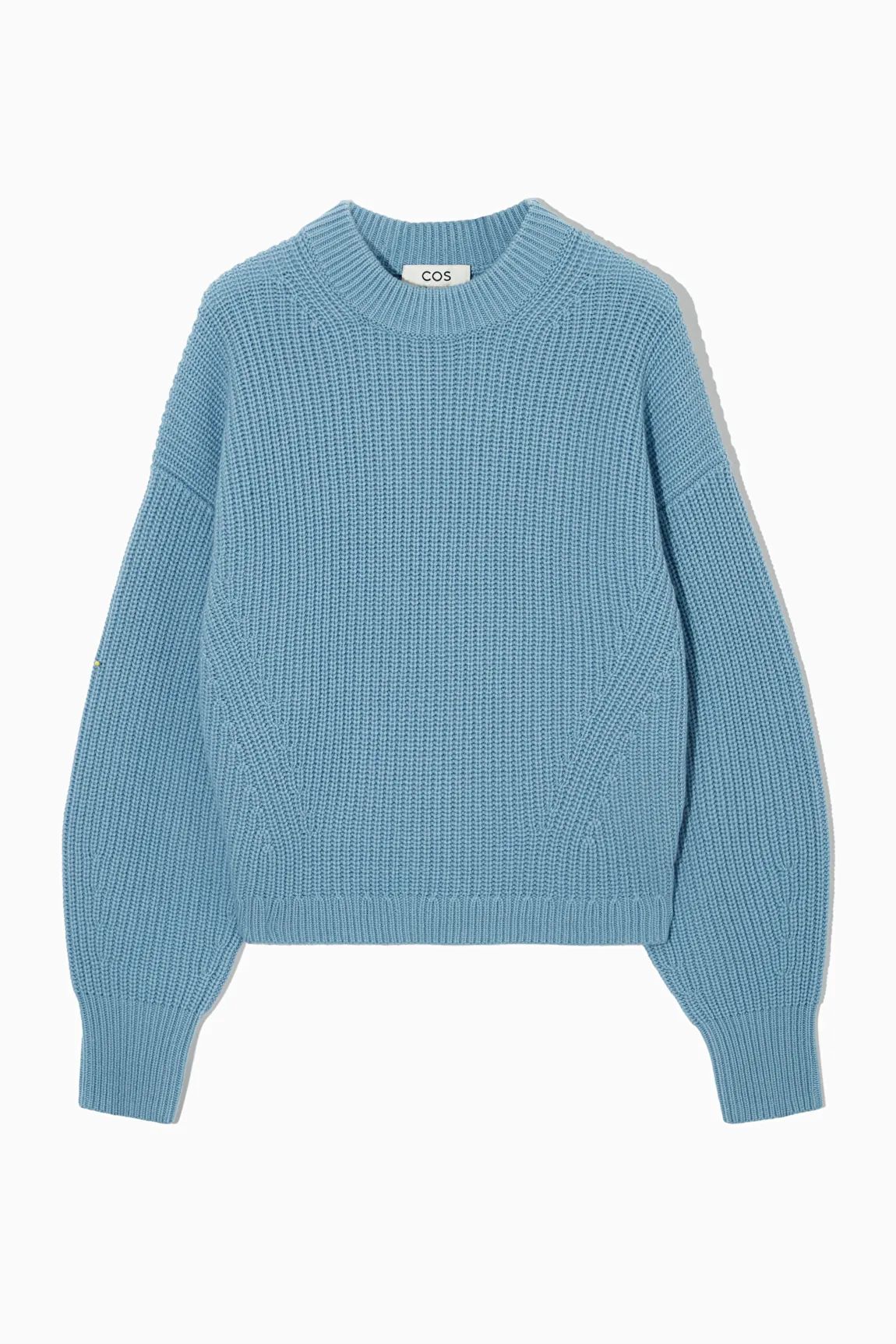 RIBBED CASHMERE-BLEND SWEATER | COS (US)