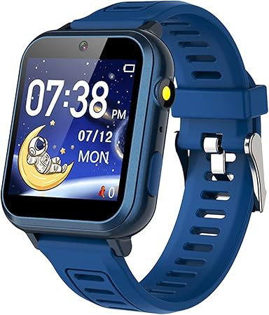 Kids Game Smart Watch for Kids with 24 Puzzle Games HD Touch Screen Camera Music Player Pedometer... | Amazon (US)