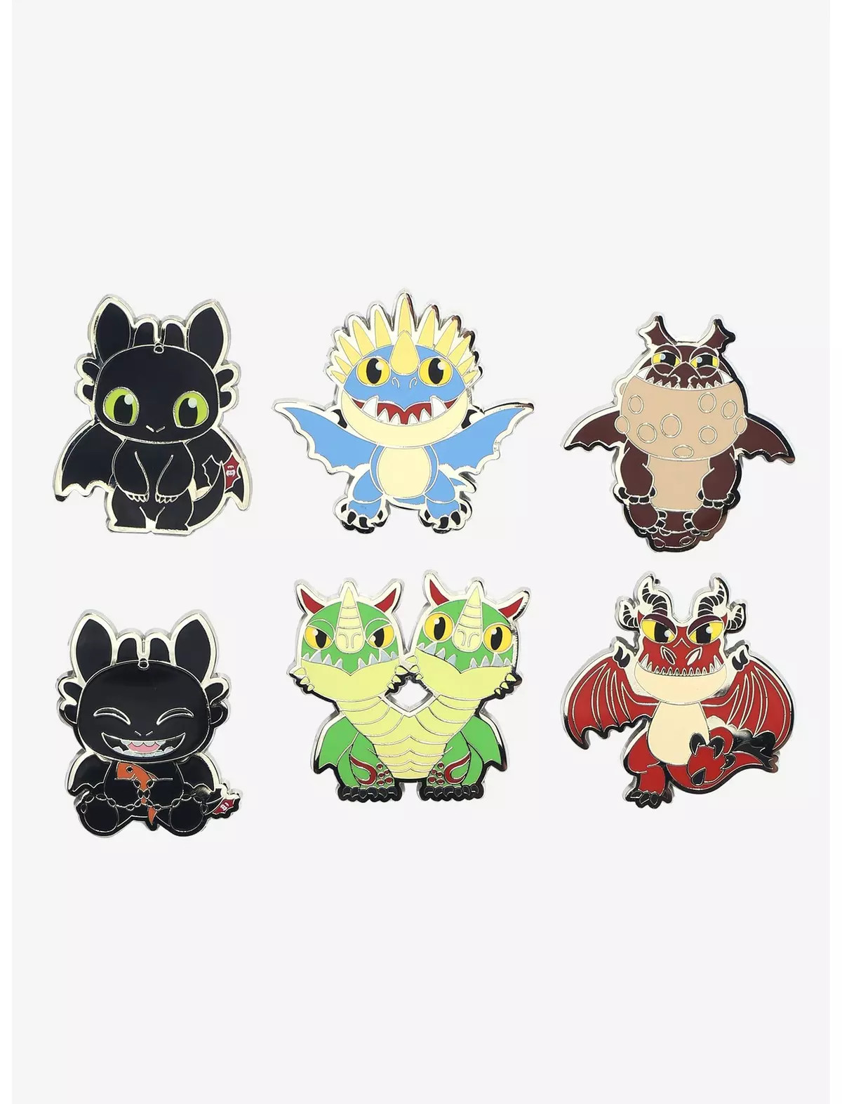 How To Train Your Dragon Chibi Dragons Blind Box Enamel Pin | Hot Topic
