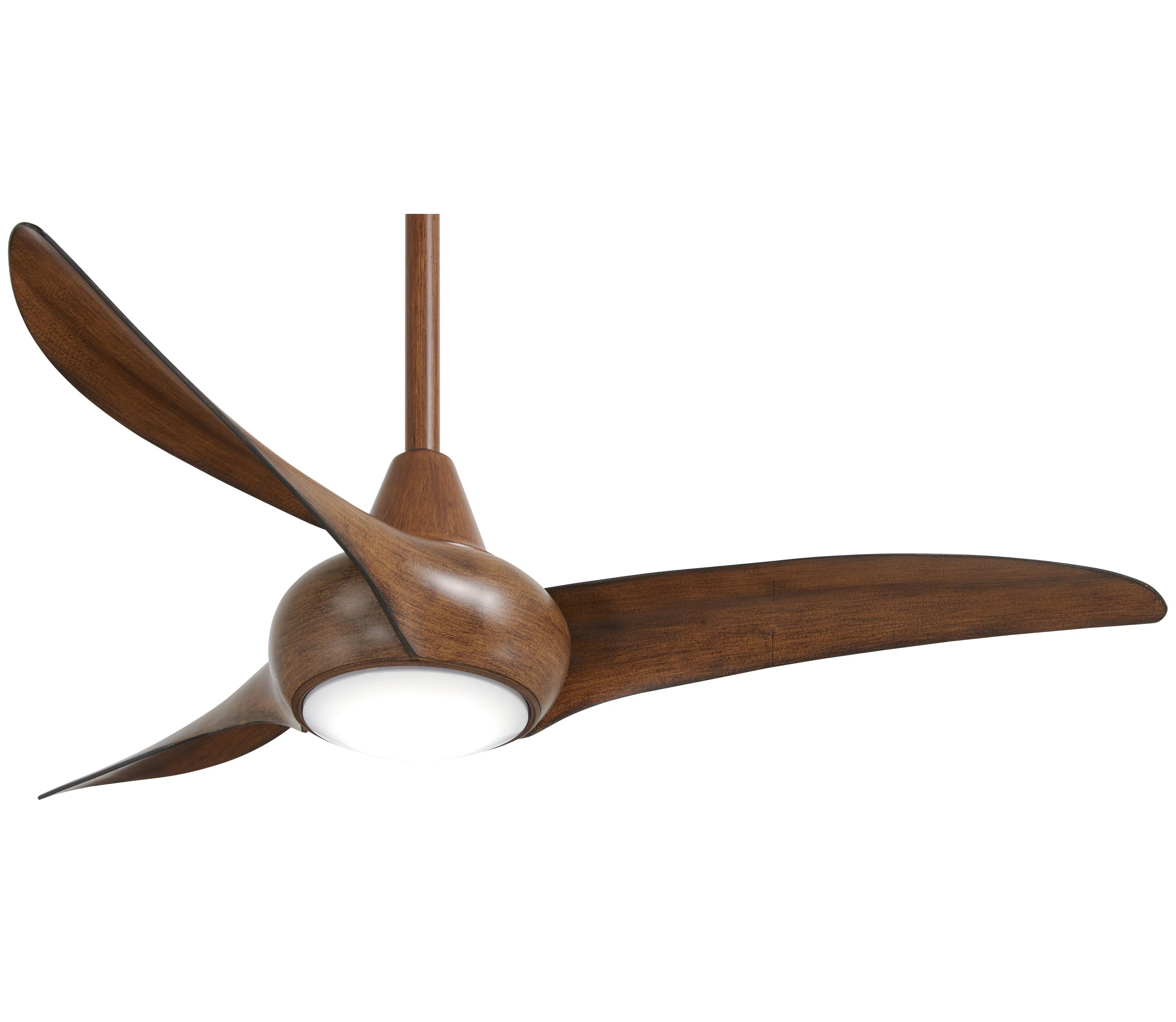 44" 3 - Blade LED Propeller Ceiling Fan with Remote Control and Light Kit Included | Wayfair North America