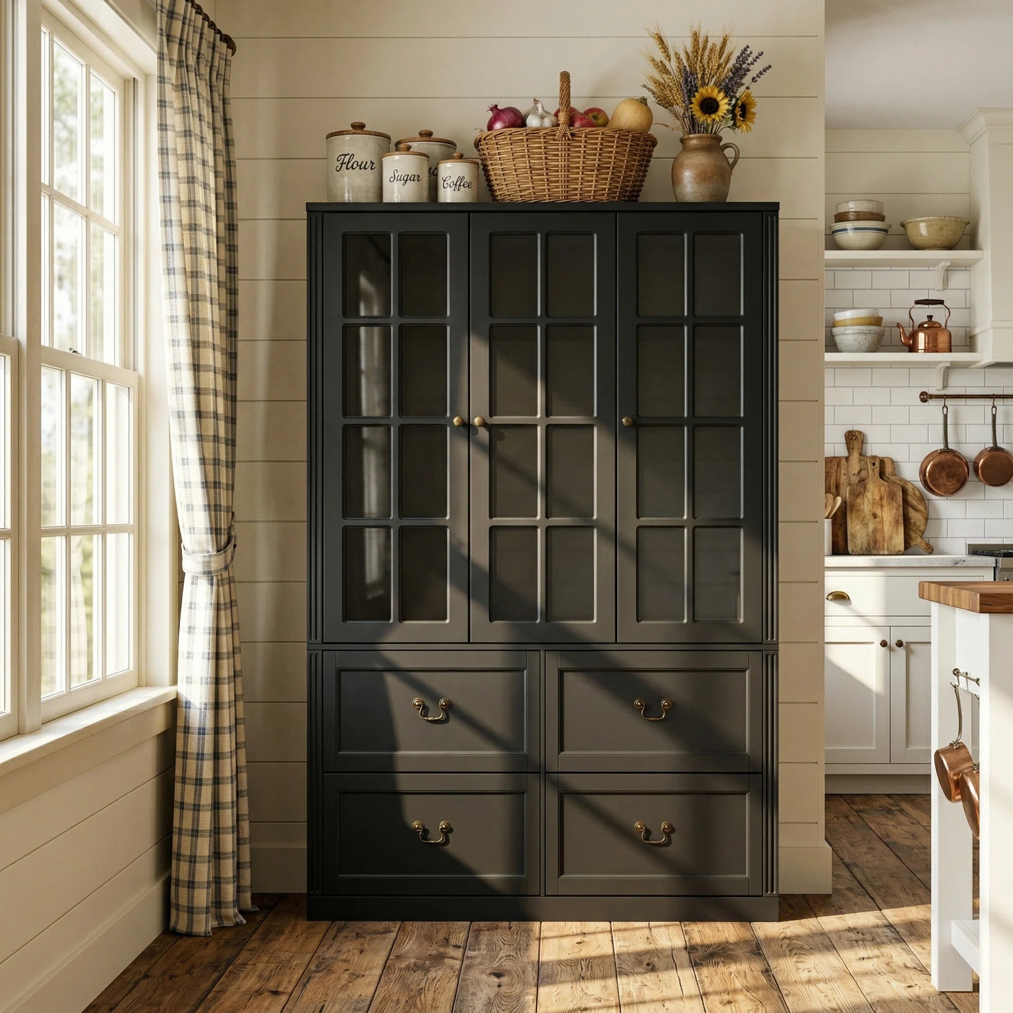 Christene 78.7'' Kitchen Pantry | Wayfair North America