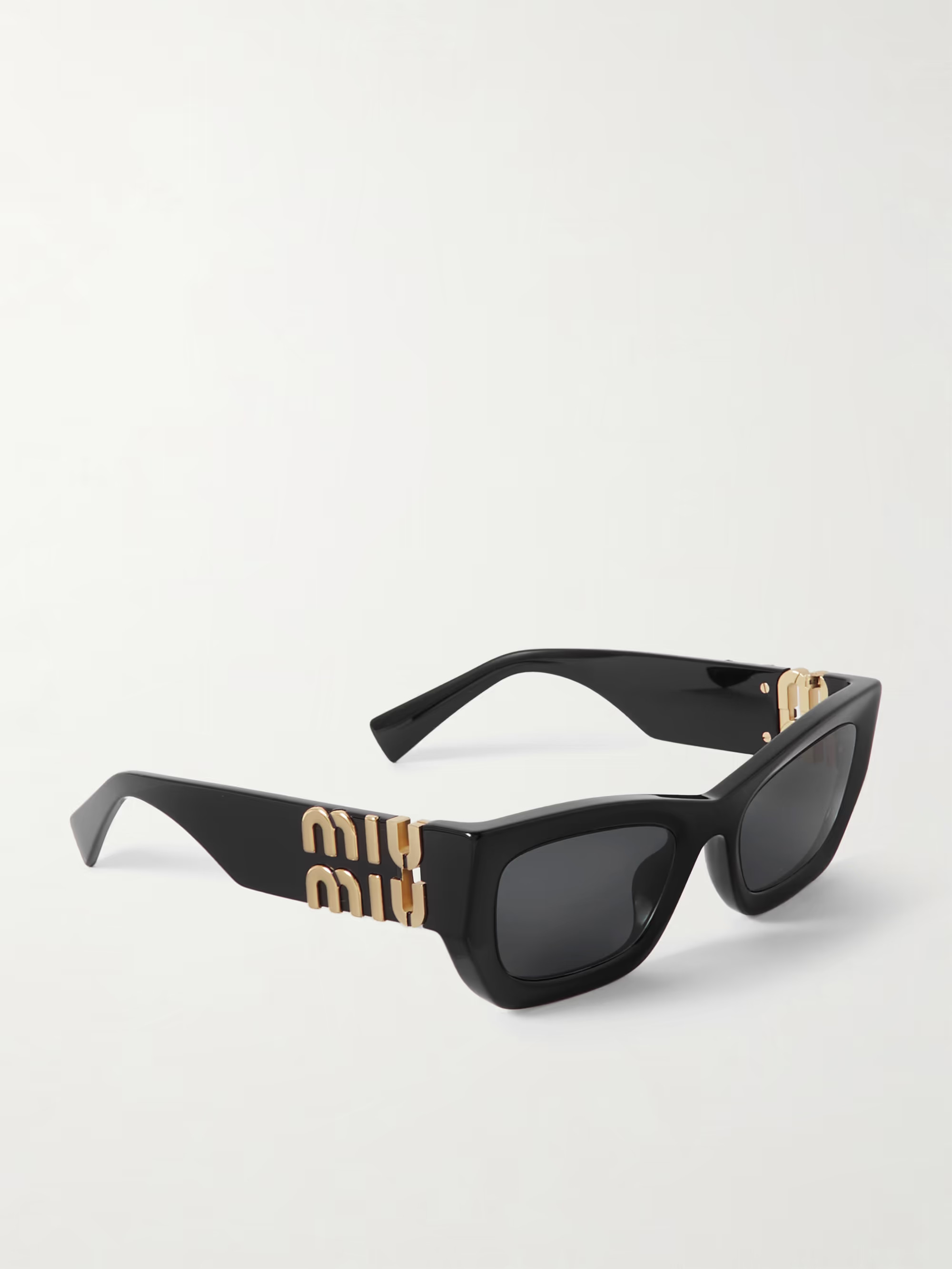 MIU MIU Glimpse rectangular-frame acetate sunglasses | NET-A-PORTER | NET-A-PORTER (US)