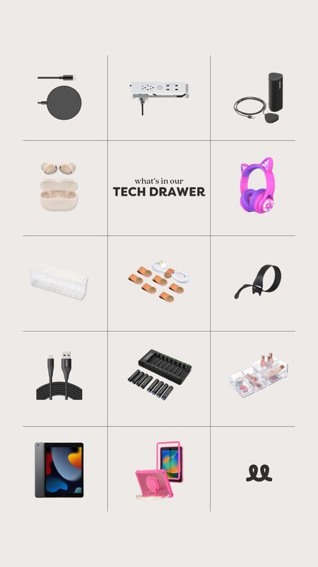 What’s in our tech drawerr

#LTKhome