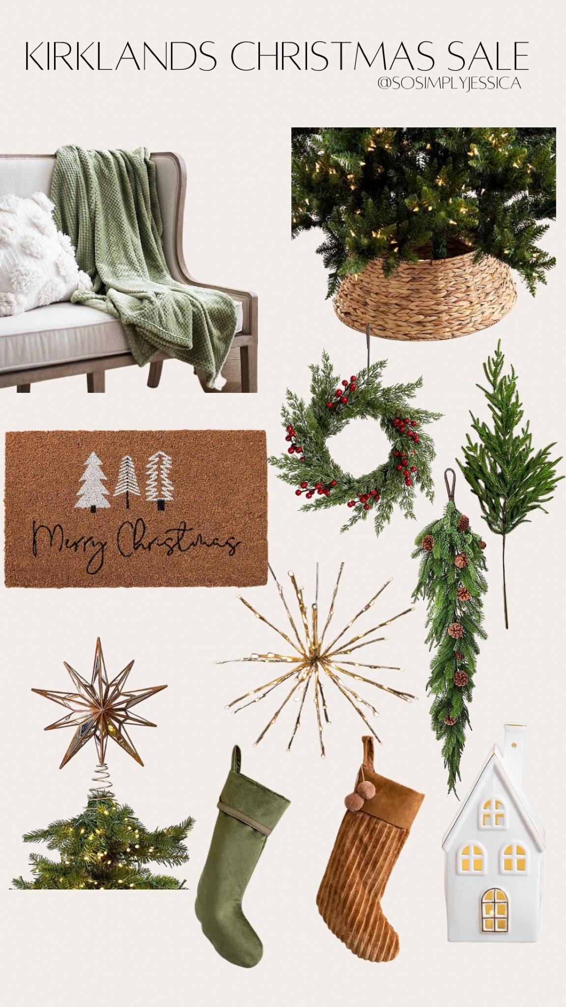 Christmas 
Sale
Kirklands
Greenery
Decor

#LTKhome #LTKsalealert