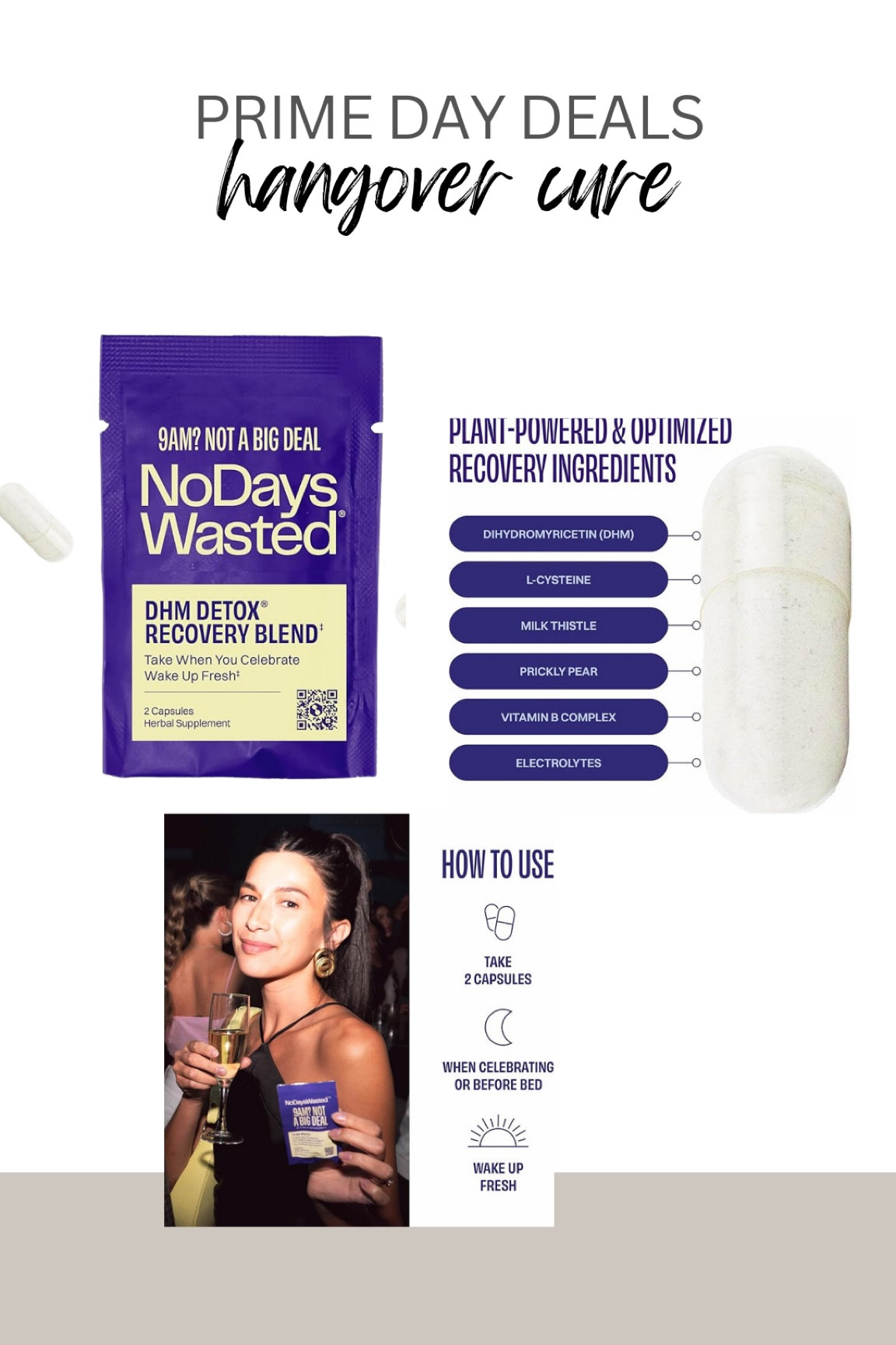 If you enjoy cocktails - you need this! I don’t know how it works but it does. Keep it by your toothbrush and take it before bed… and thank me in the morning!

#LTKOver40 #LTKxPrimeDay