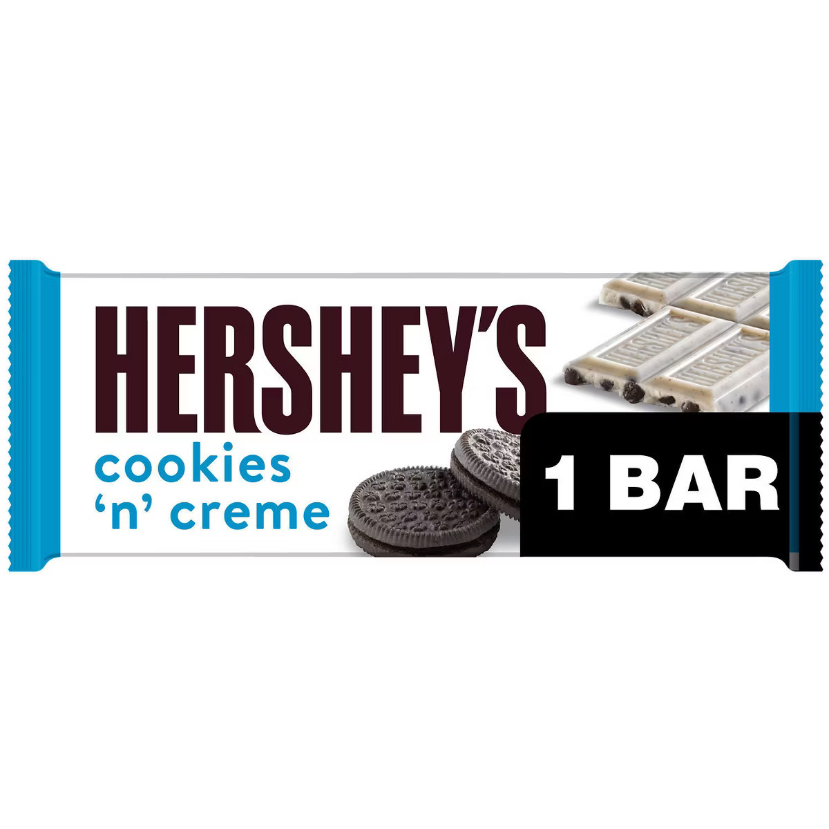 Hershey's Cookies 'N' Creme Candy Bar - 1.55oz | Target