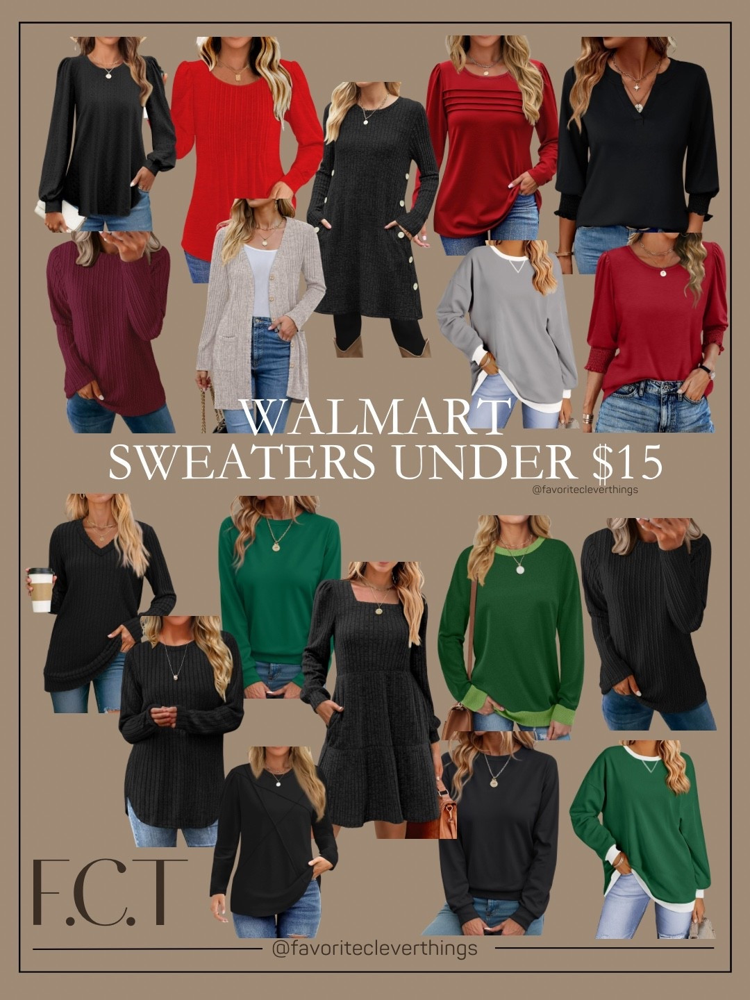 Sweaters under $15

#LTKHoliday #LTKGiftGuide #LTKFindsUnder50