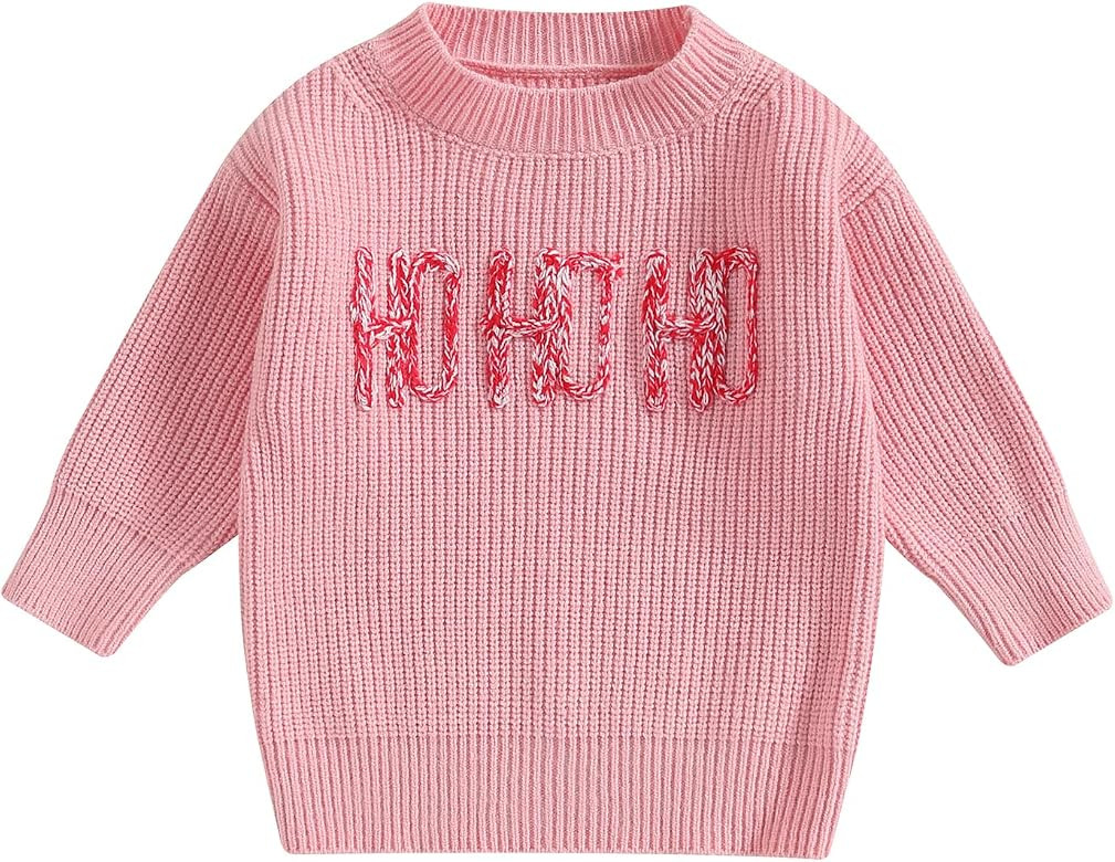 Kuriozud Toddler Baby Boy Girl Sweater Checkerboard Knit Crewneck Sweatshirt Soft Warm Fall Winte... | Amazon (US)