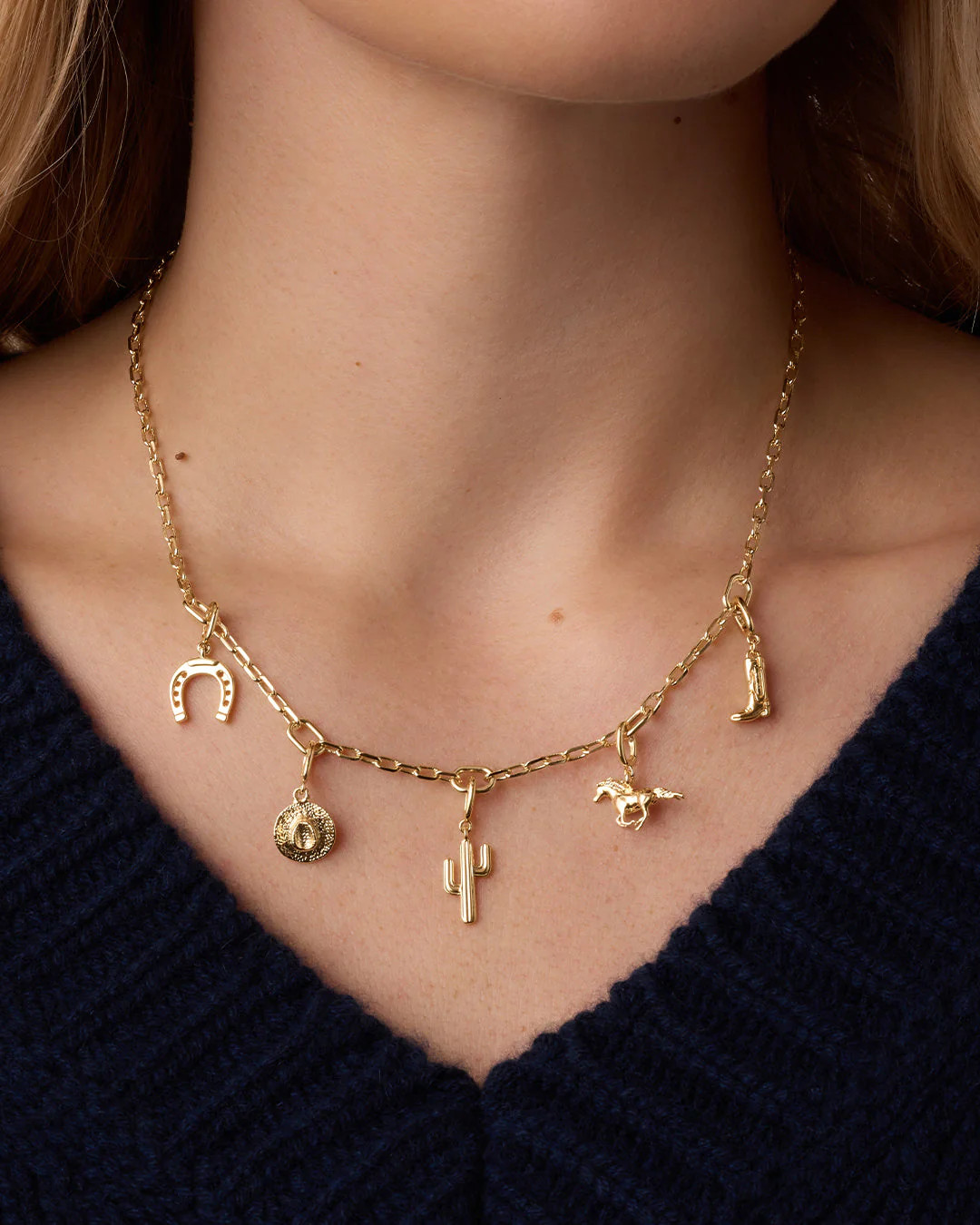 Western Parker Charm Necklace | gorjana