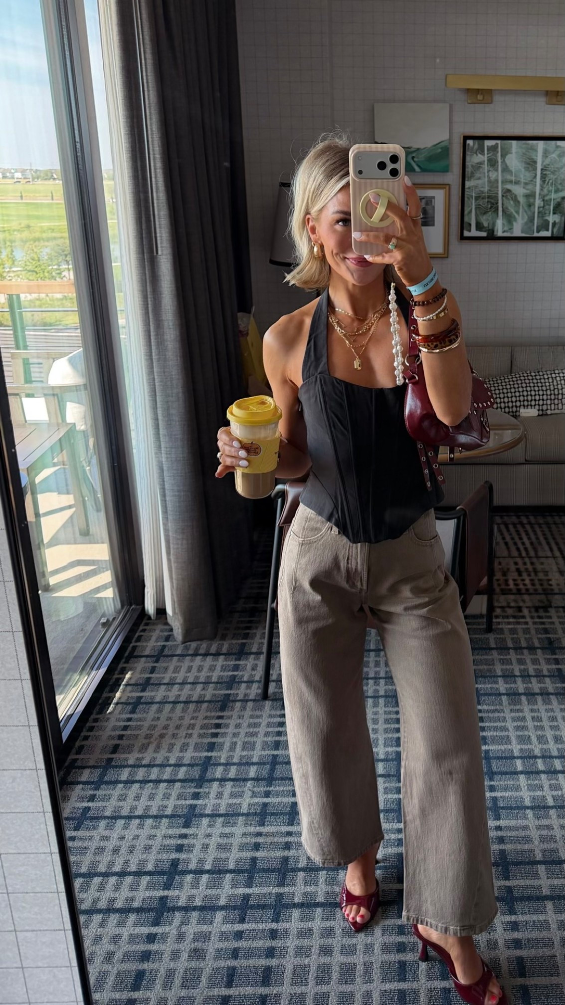 Day 2 outfit !!! Top is ZARA so I linked several similar and other options! Pistola jeans are TTS and very roomy!

#LTKgrwm #LTKCon #LTKootd
