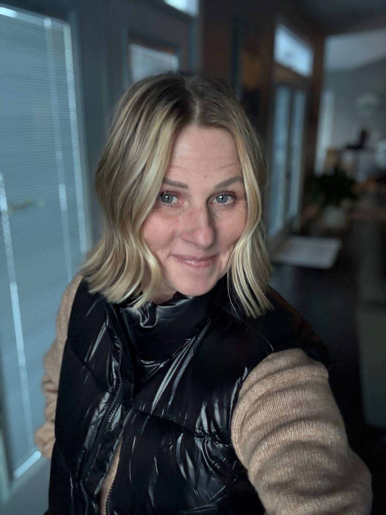 This shiny puffer vest is on huge markdown! Now we just need some warmer temps so I can wear it!

#LTKActive