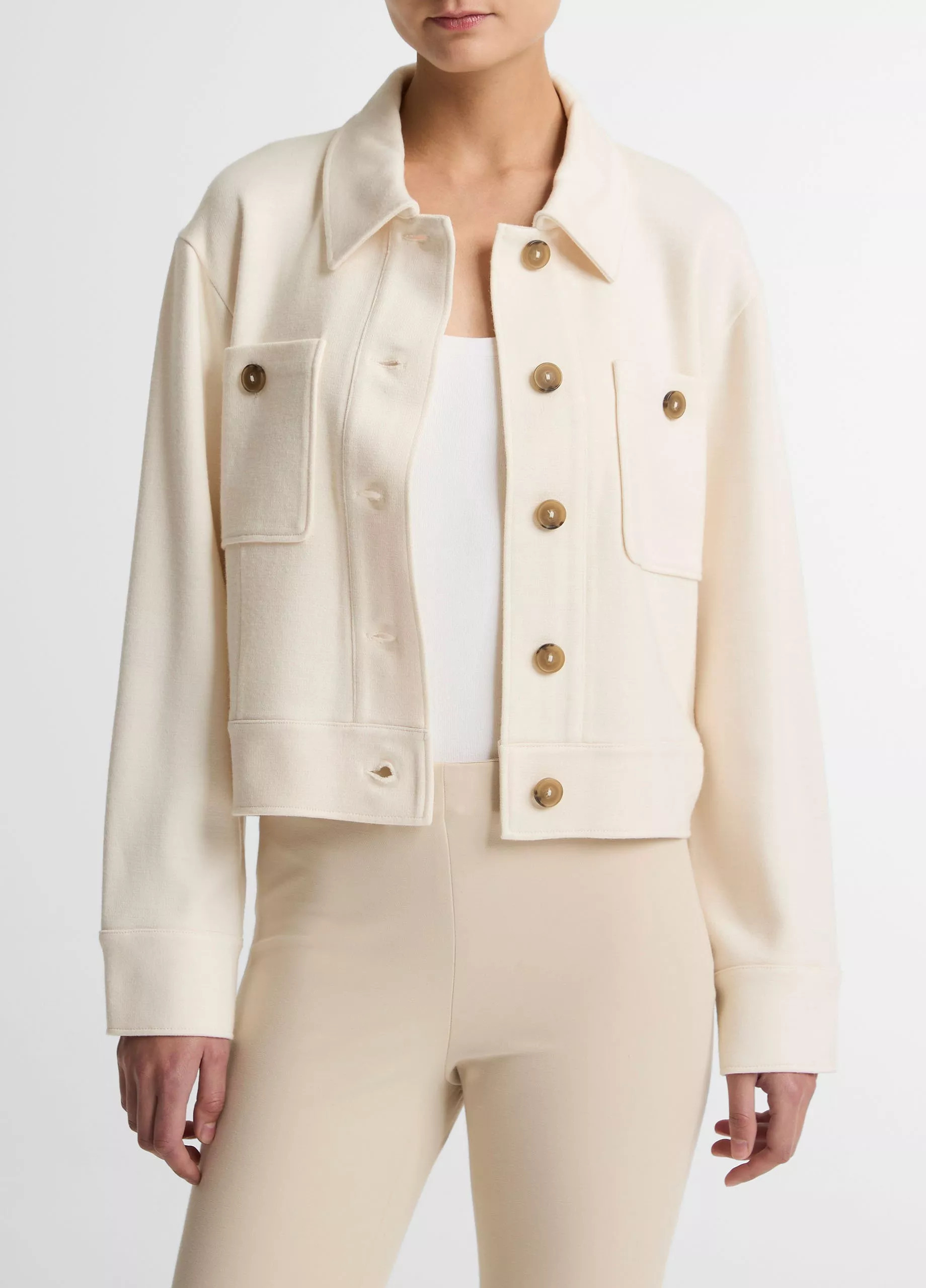 Ponte Knit Jacket | Vince LLC