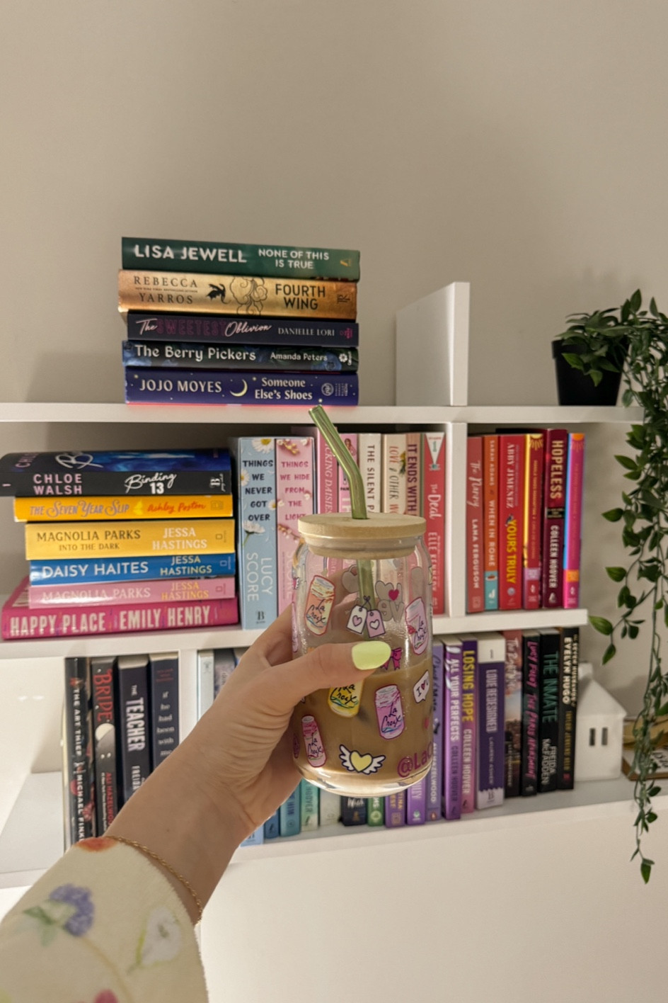 Floating asymmetrical bookshelf!! 

#LTKGiftGuide #LTKfindsunder100 #LTKhome